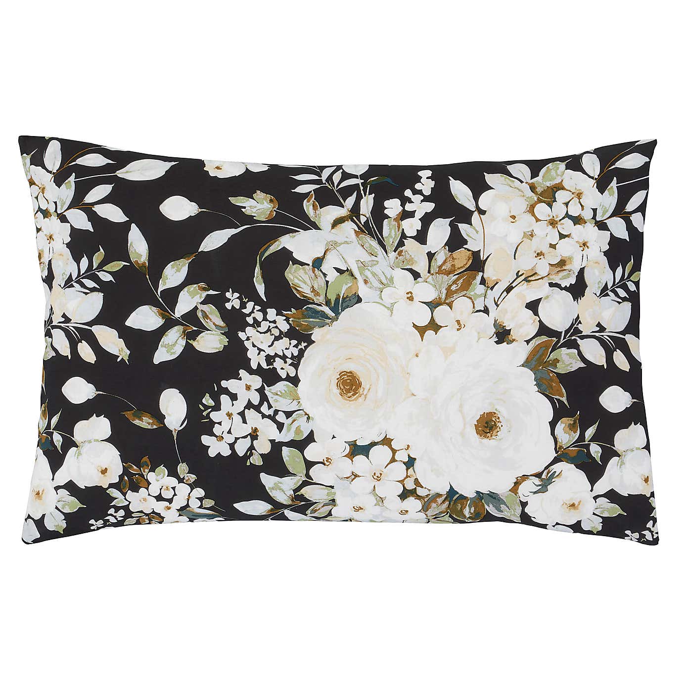 Carmel Black Duvet Cover & Pillowcase Set