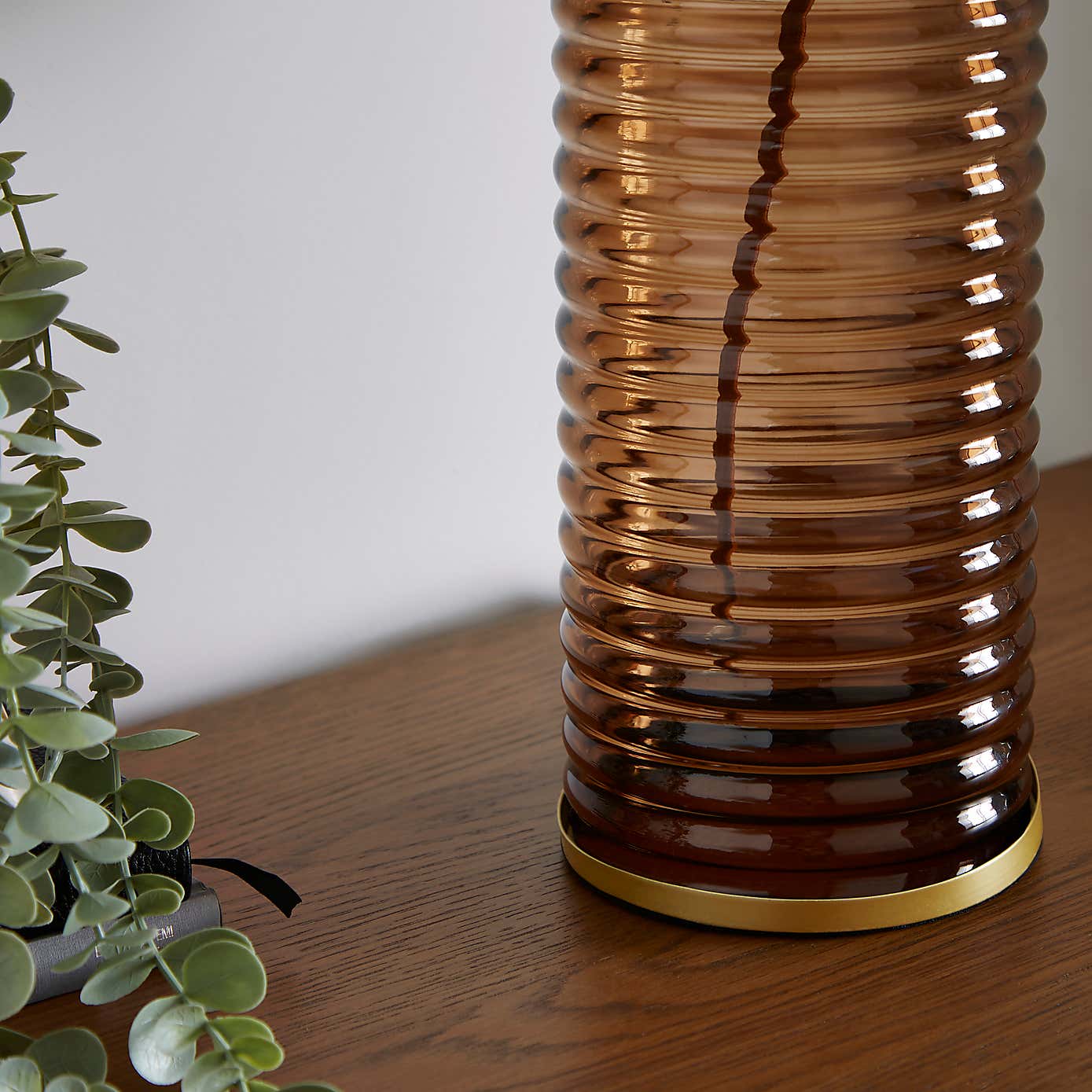 Nico Ribbed Glass Table Lamp