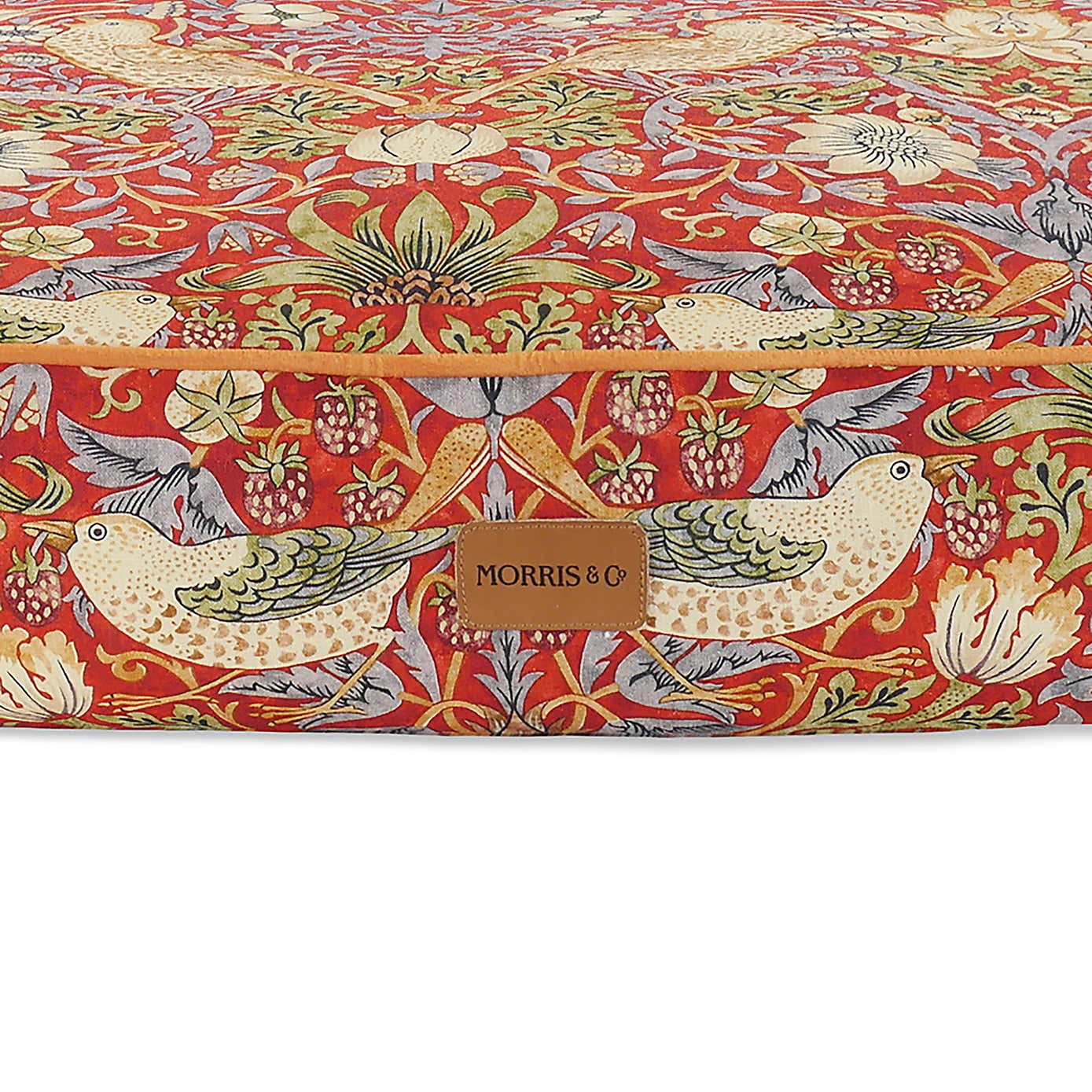 Morris & Co Strawberry Thief Mattress Pet Bed