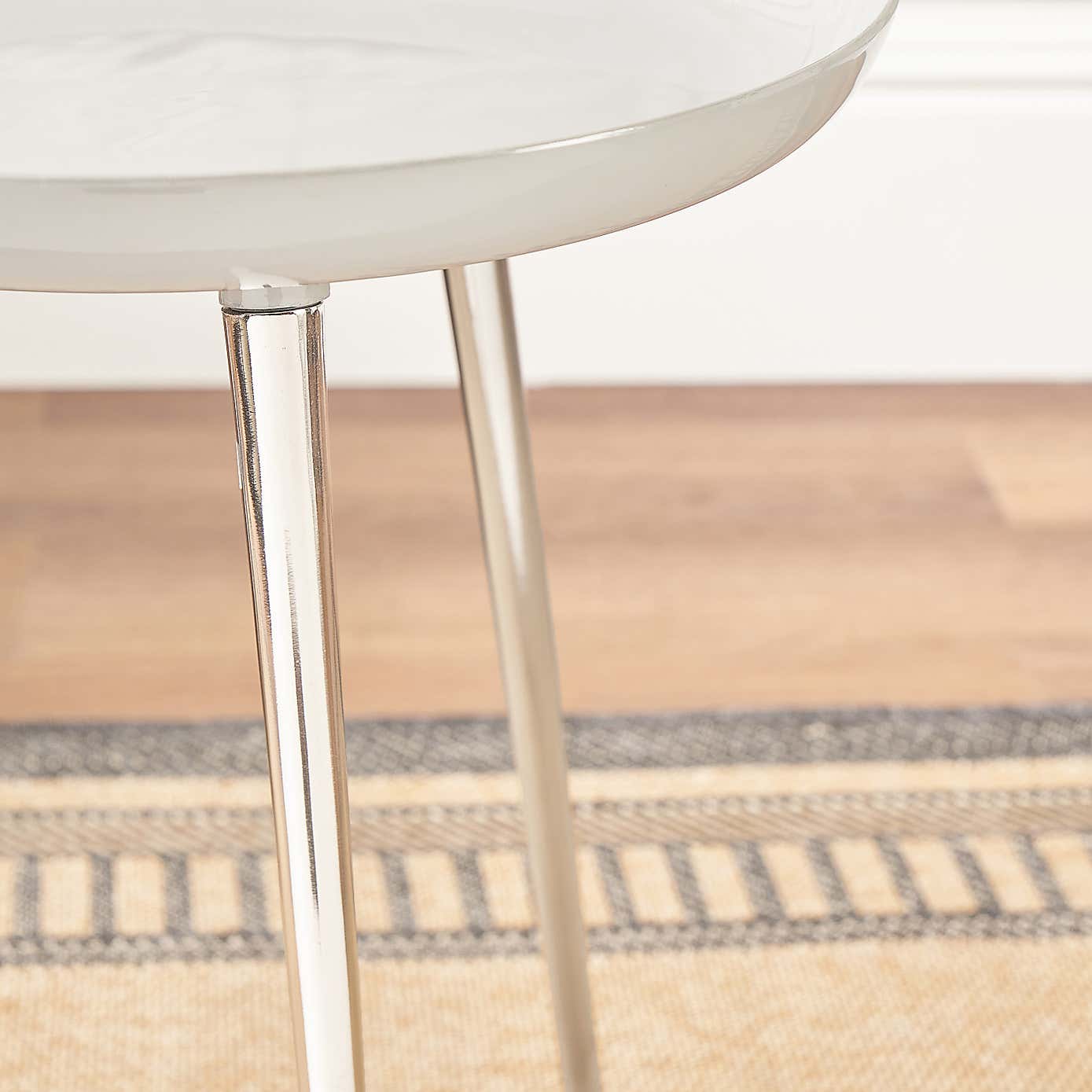 Seline Side Table, Metal