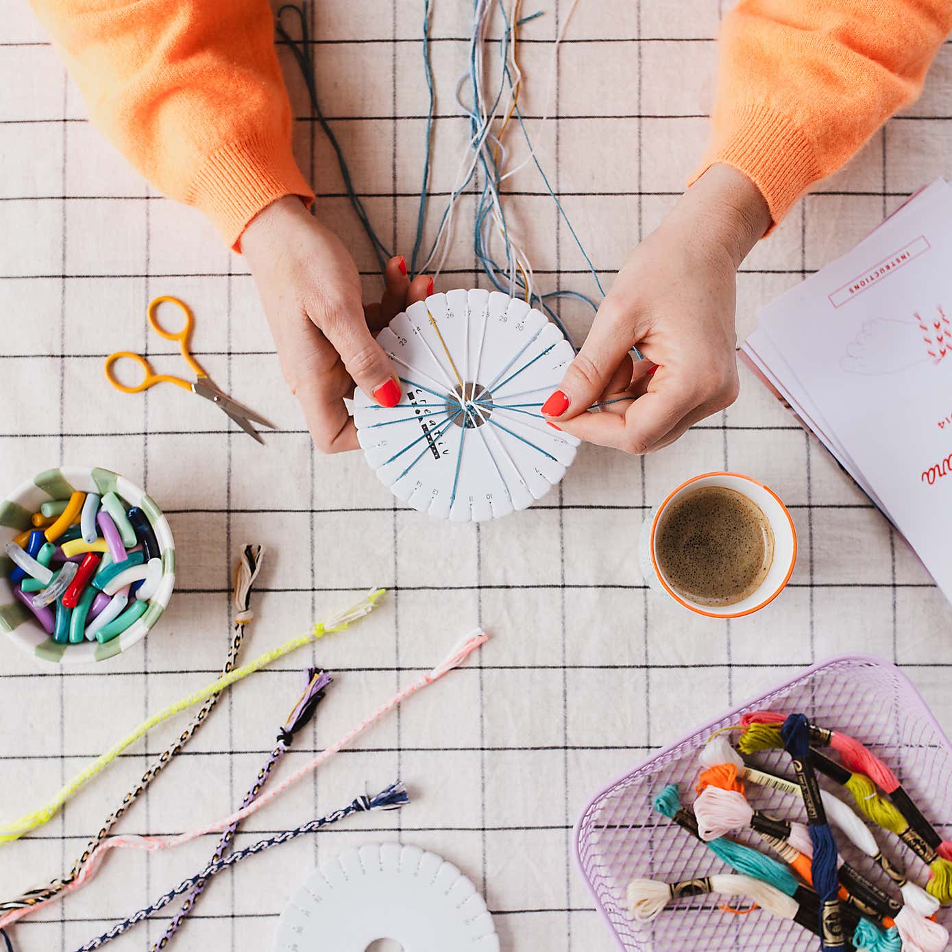 Cotton Clara Kumihimo Bracelet Kit