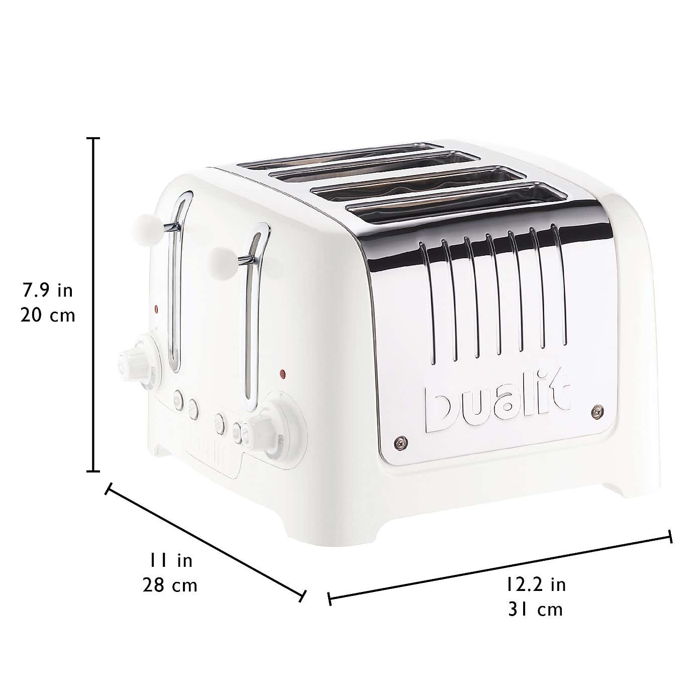 Dualit Lite 4 Long Slot Toaster