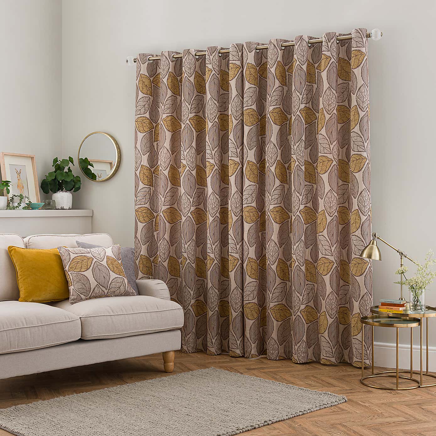 Sherwood Red Eyelet Curtains