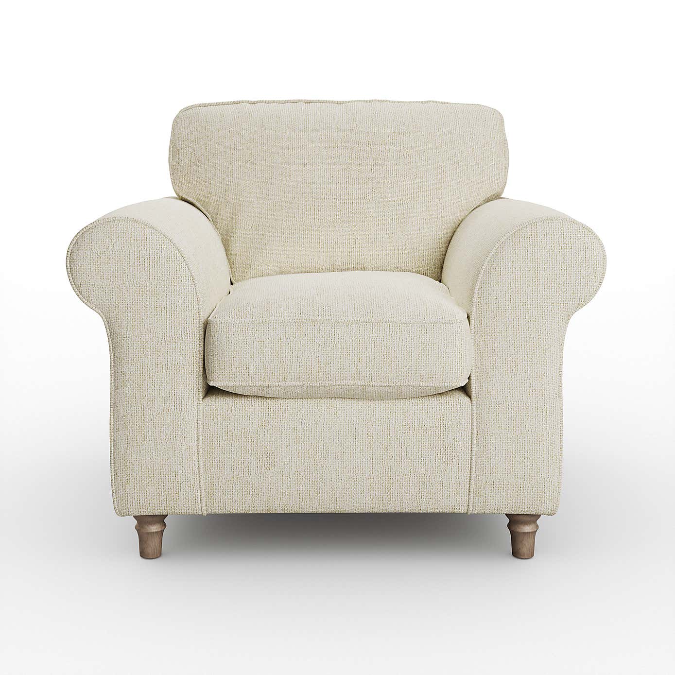 Flori Armchair, Chunky Chenille