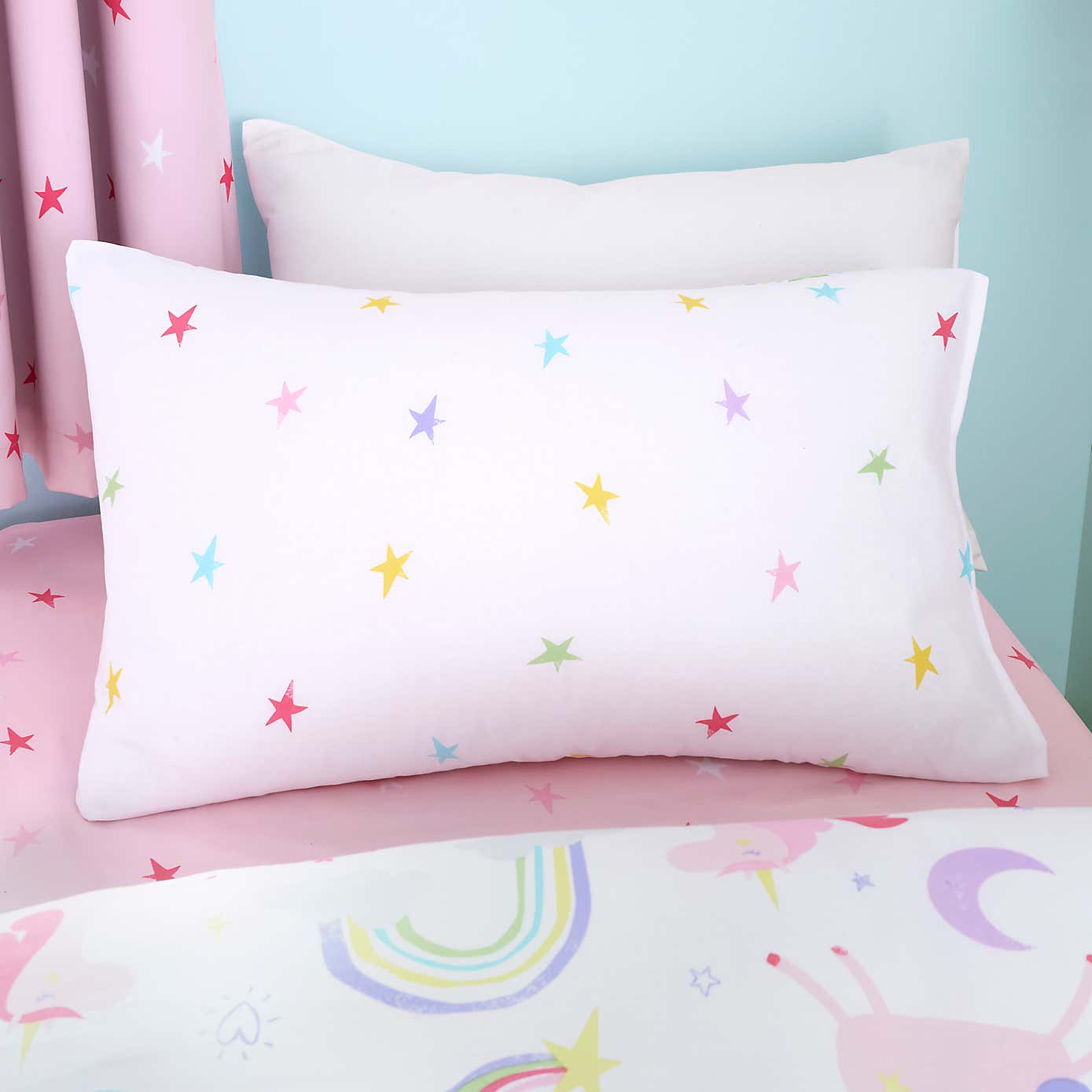 Unicorn Stars Pack of 2 Duvet Cover and Pillowcase Sets