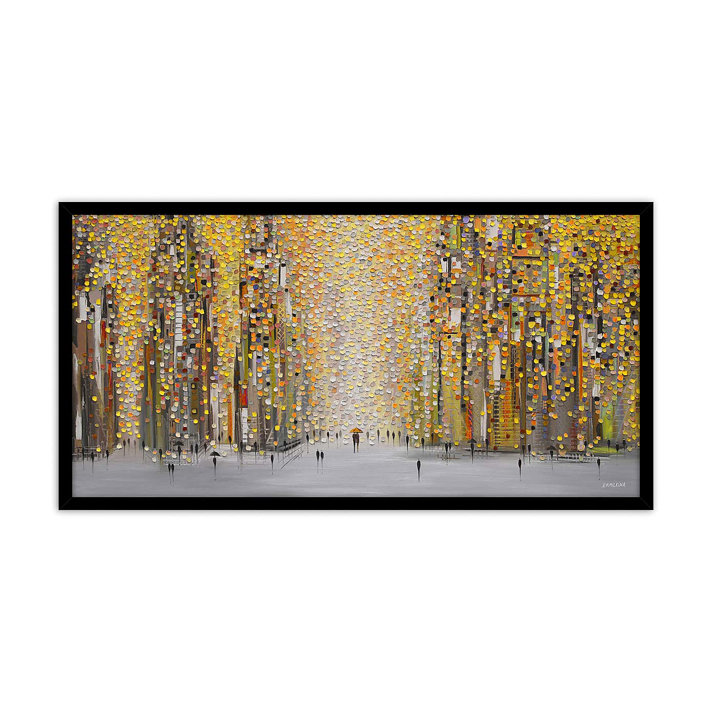 Sunset City Framed Print