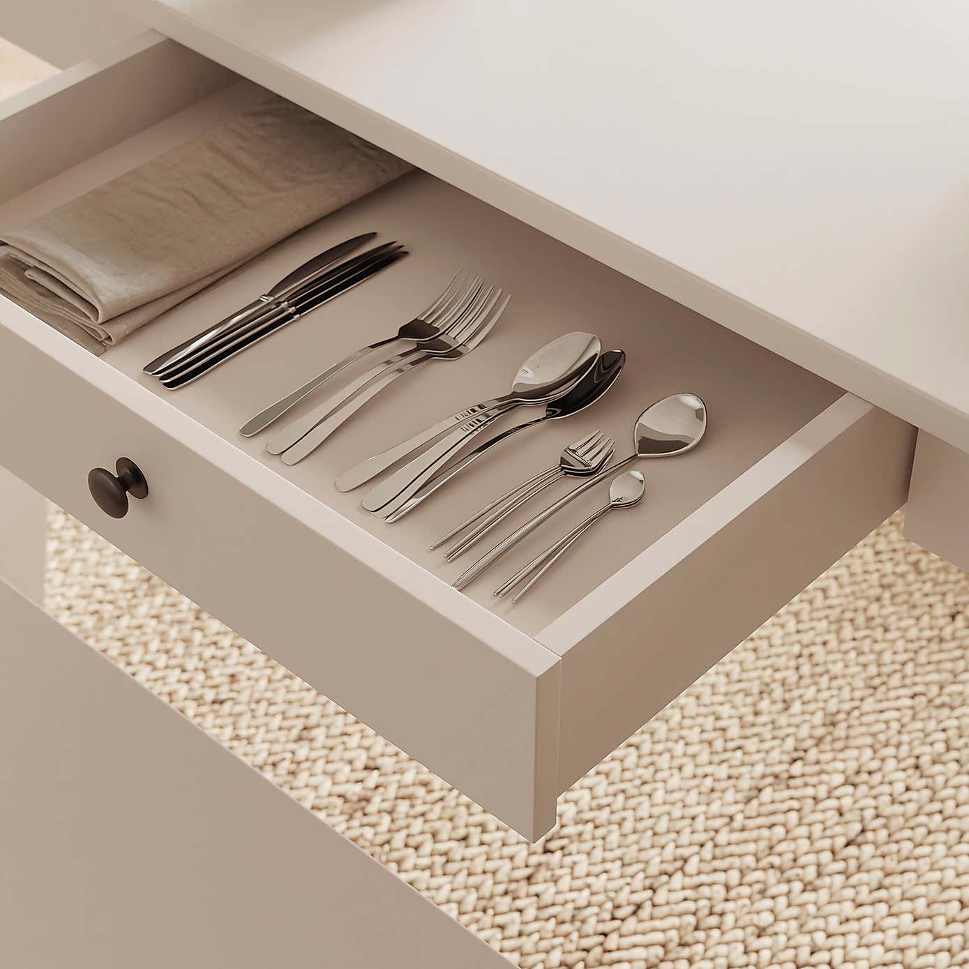 Lynton 4 Seater Dining Table and Bench Set