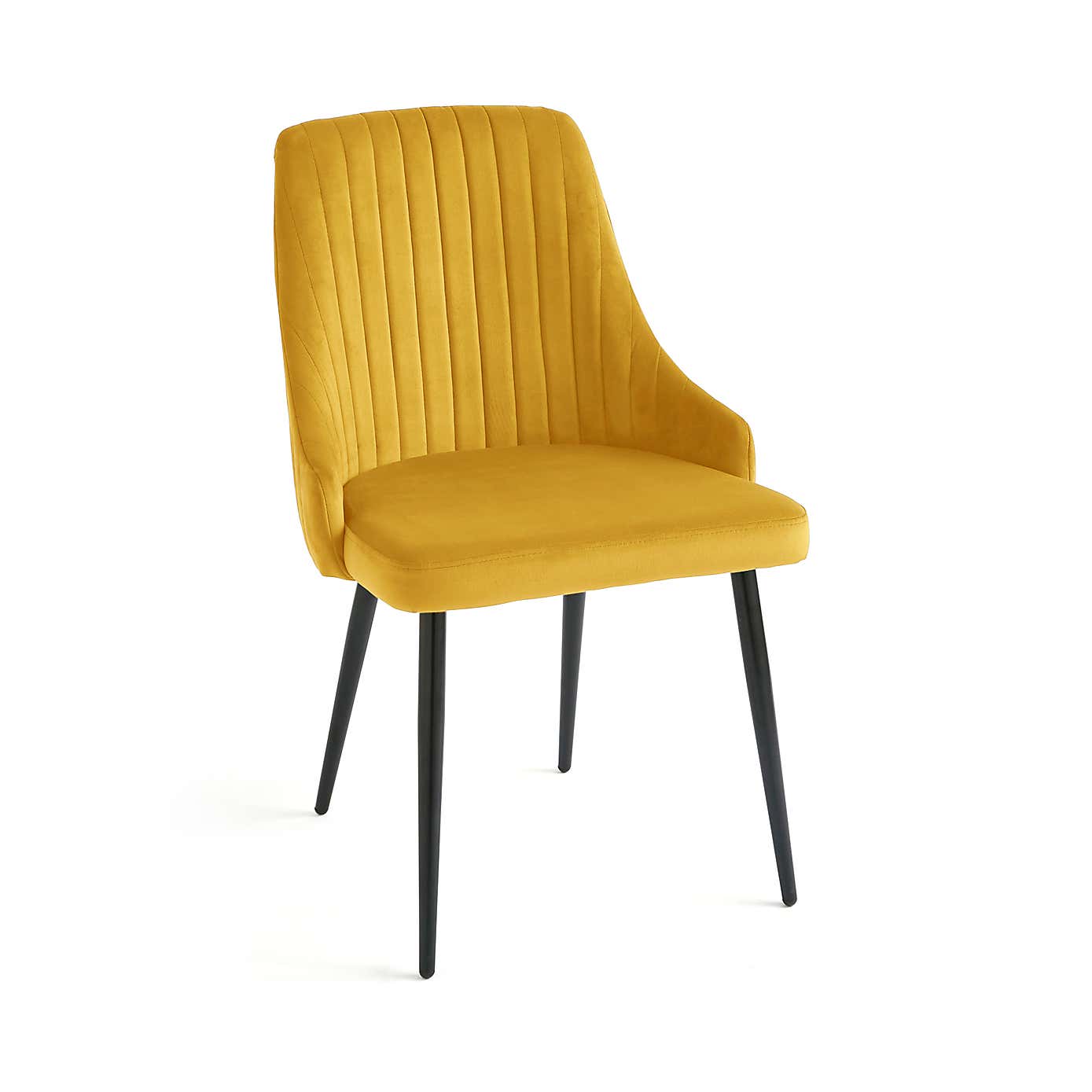 Shea Set of 2 Dining Chairs, Velvet