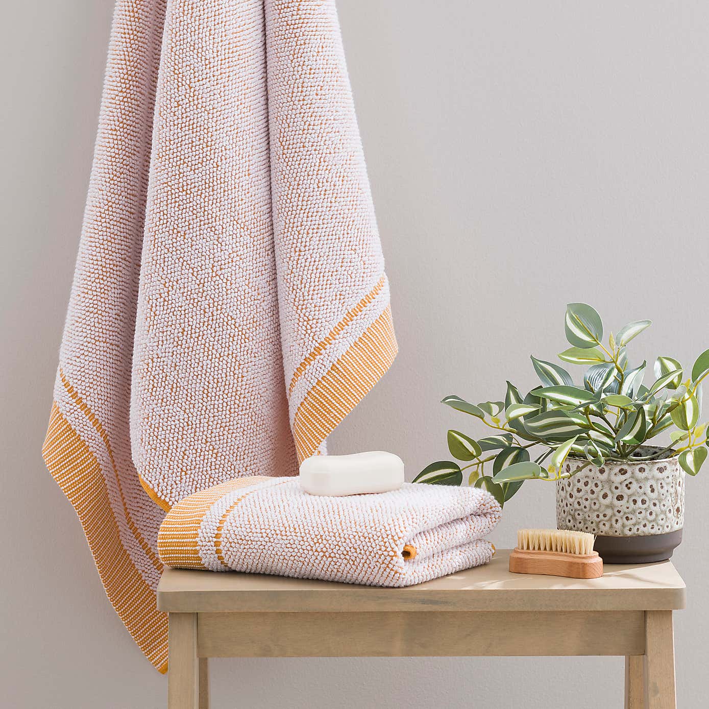 Elements Popcorn Cotton Towel