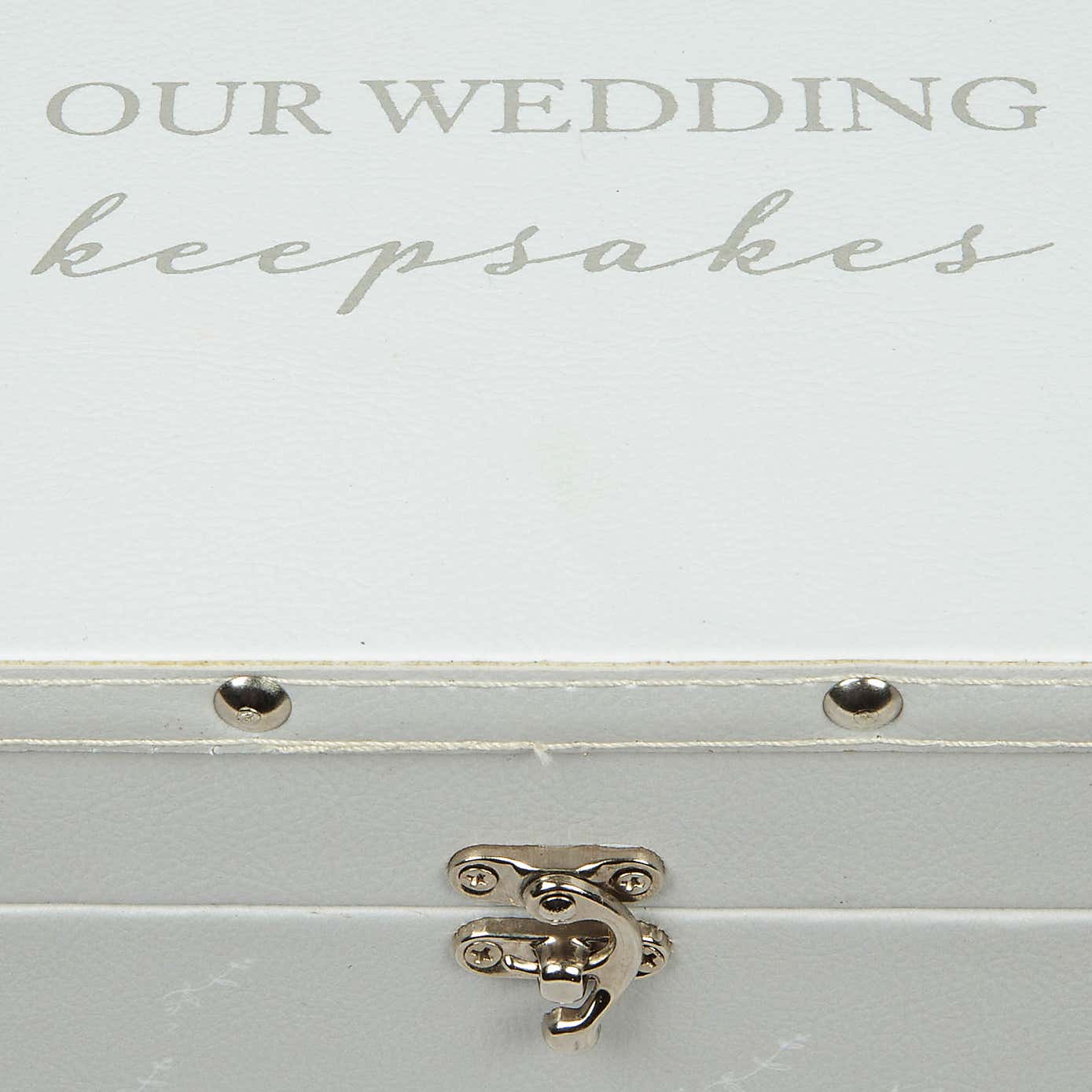Set of 2 Amore Wedding Keepsake Luggage Boxes