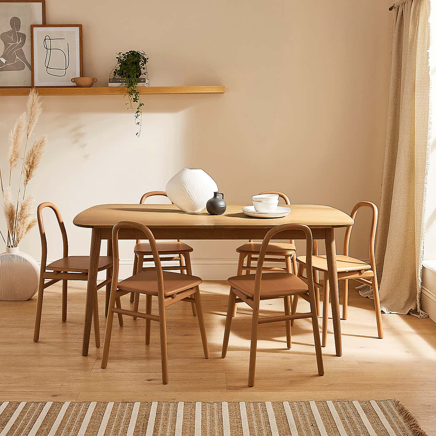 Frances Dining Chair, Oak