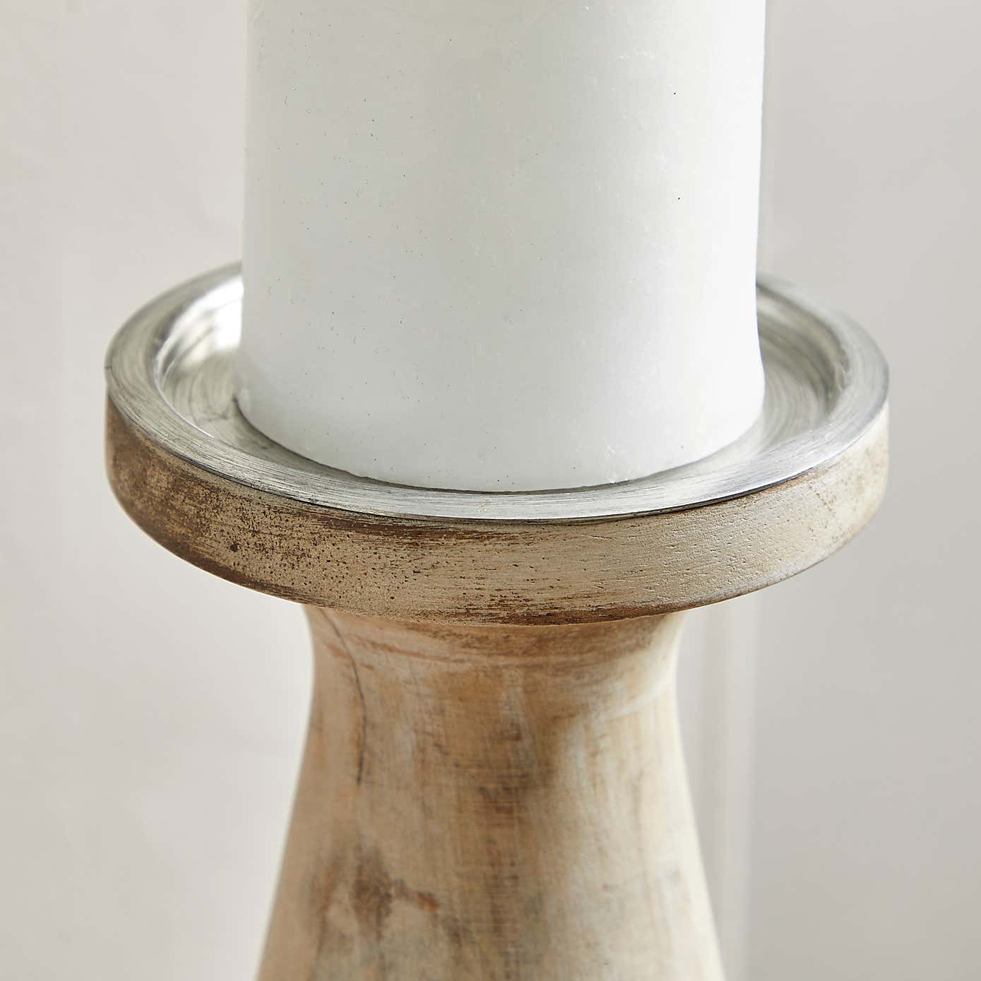 Churchgate Turned Wood Candlestick