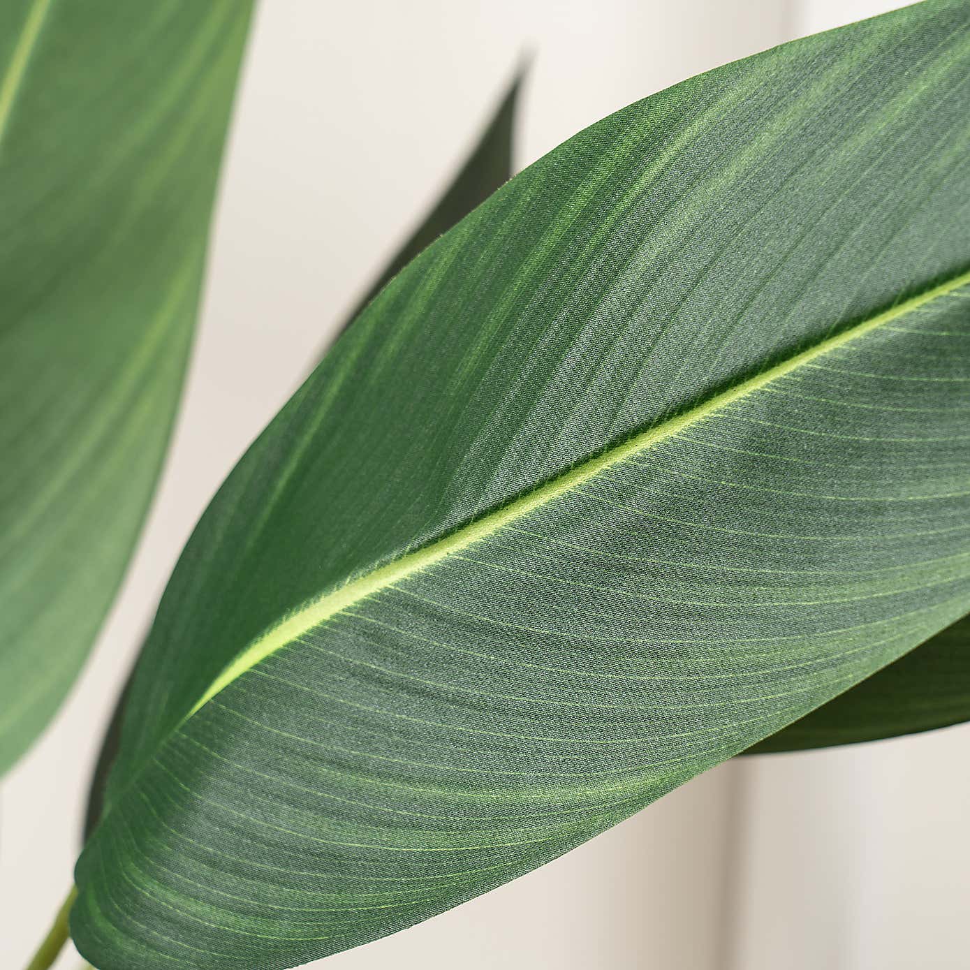 Artificial Bird of Paradise Tree in Black Plant Pot