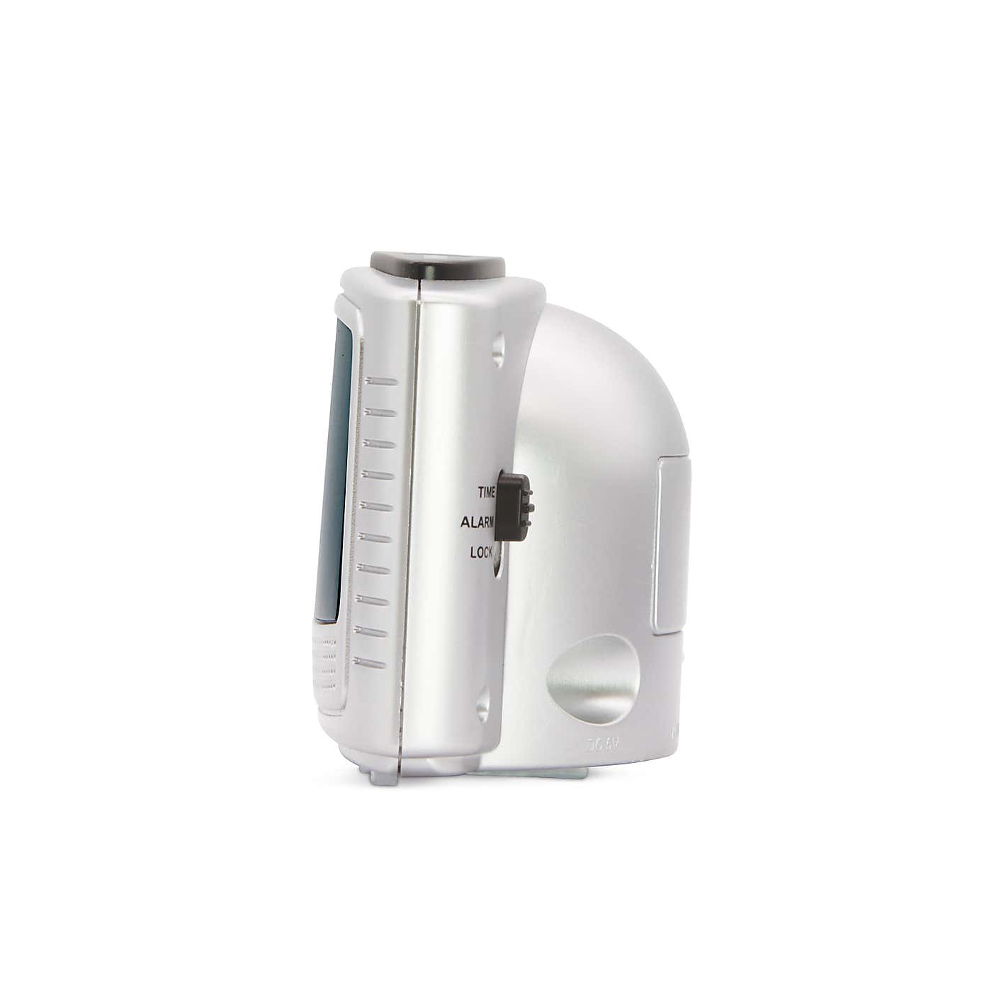 Acctim Vina Silver Alarm Clock