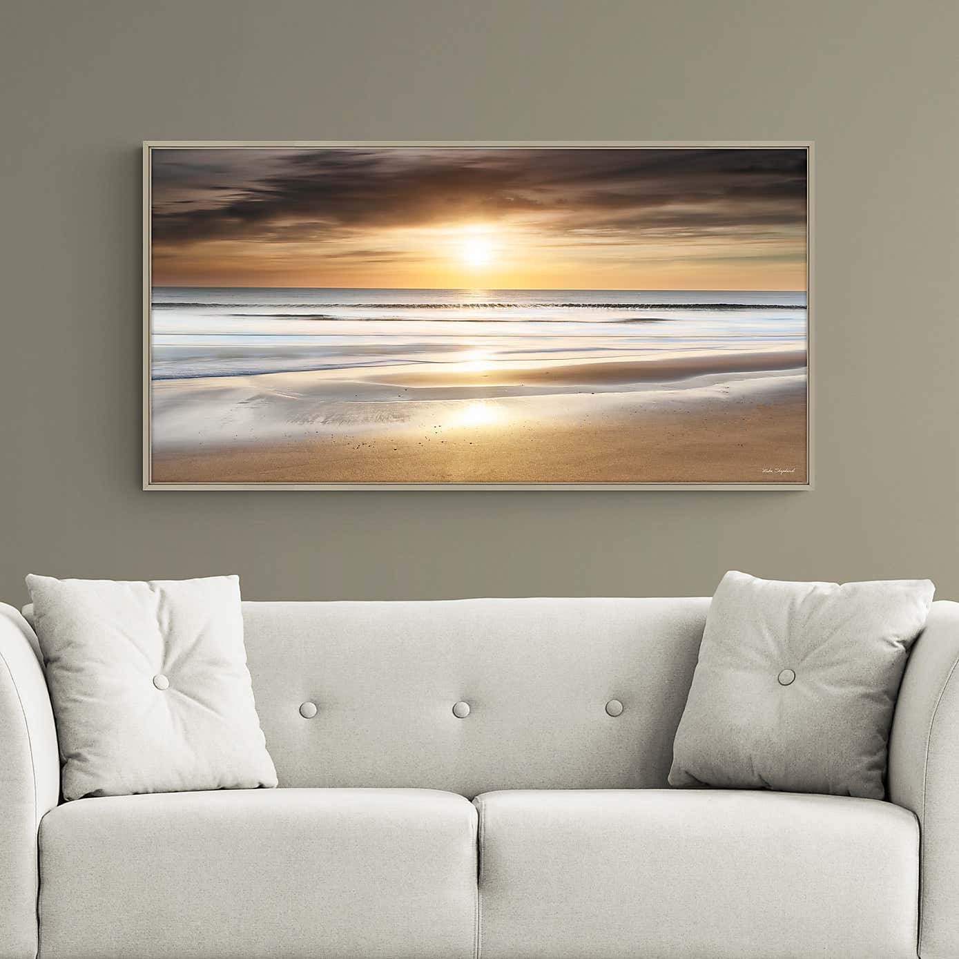 Eternal Sunset Framed Print