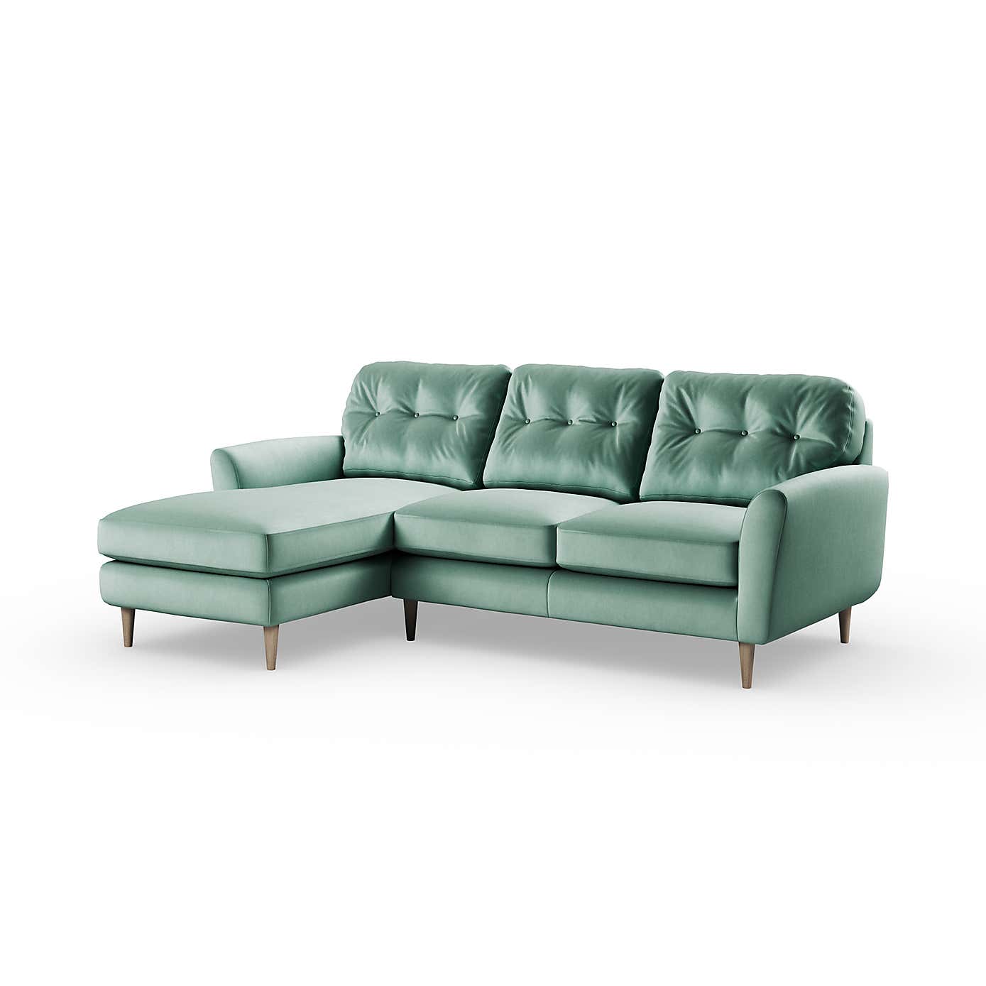 Sven Opulent Velvet Large Corner Chaise Sofa