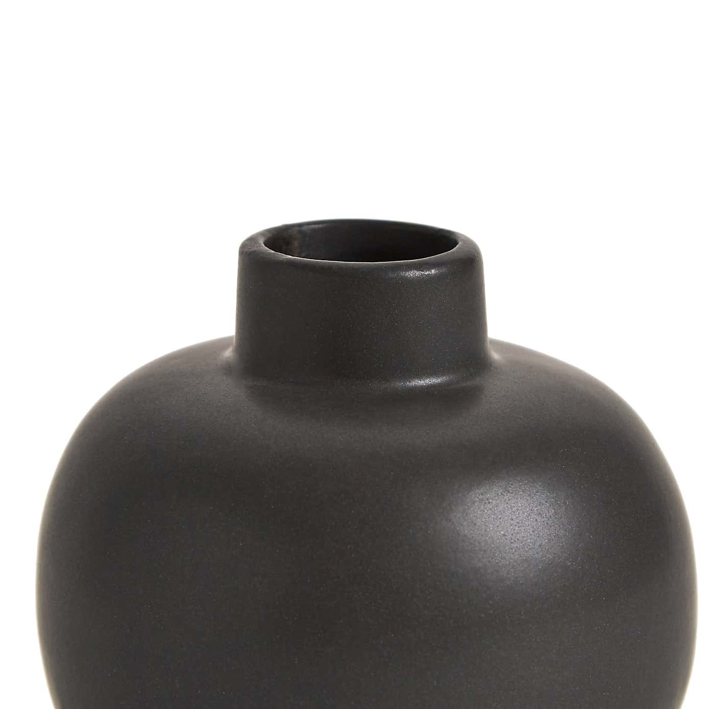 Vase 10cm Black