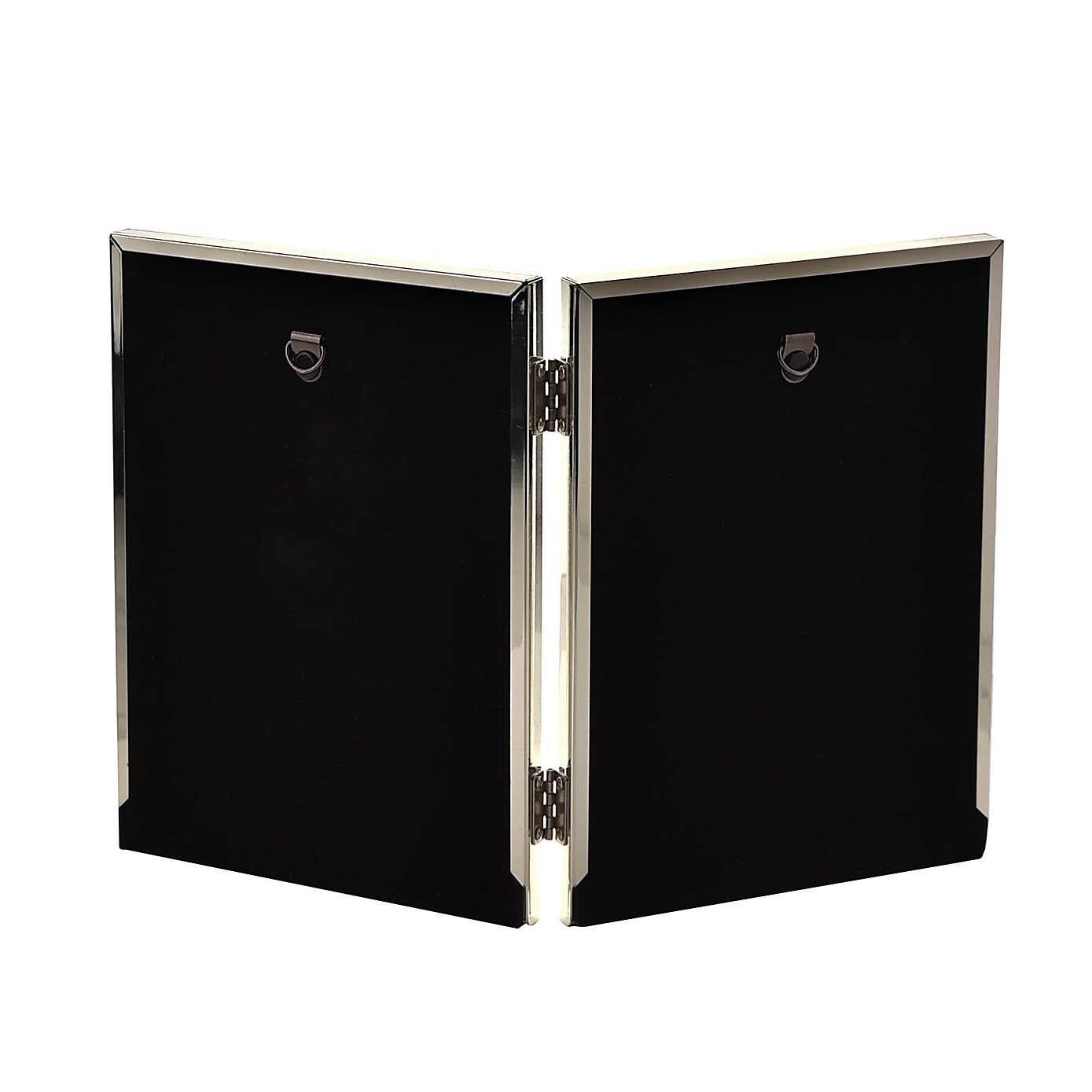 Bambino Silver Plated Double Photo Frame