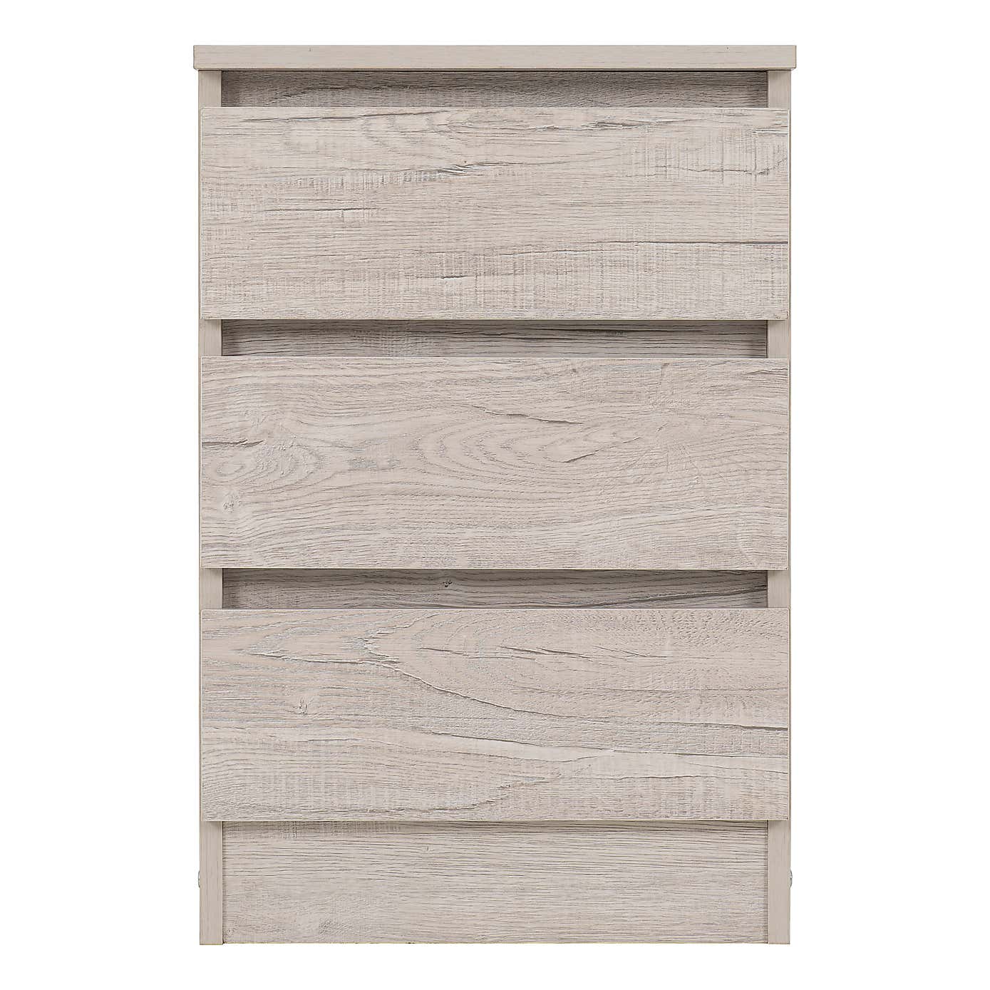 Malvern 3 Drawer Bedside Table