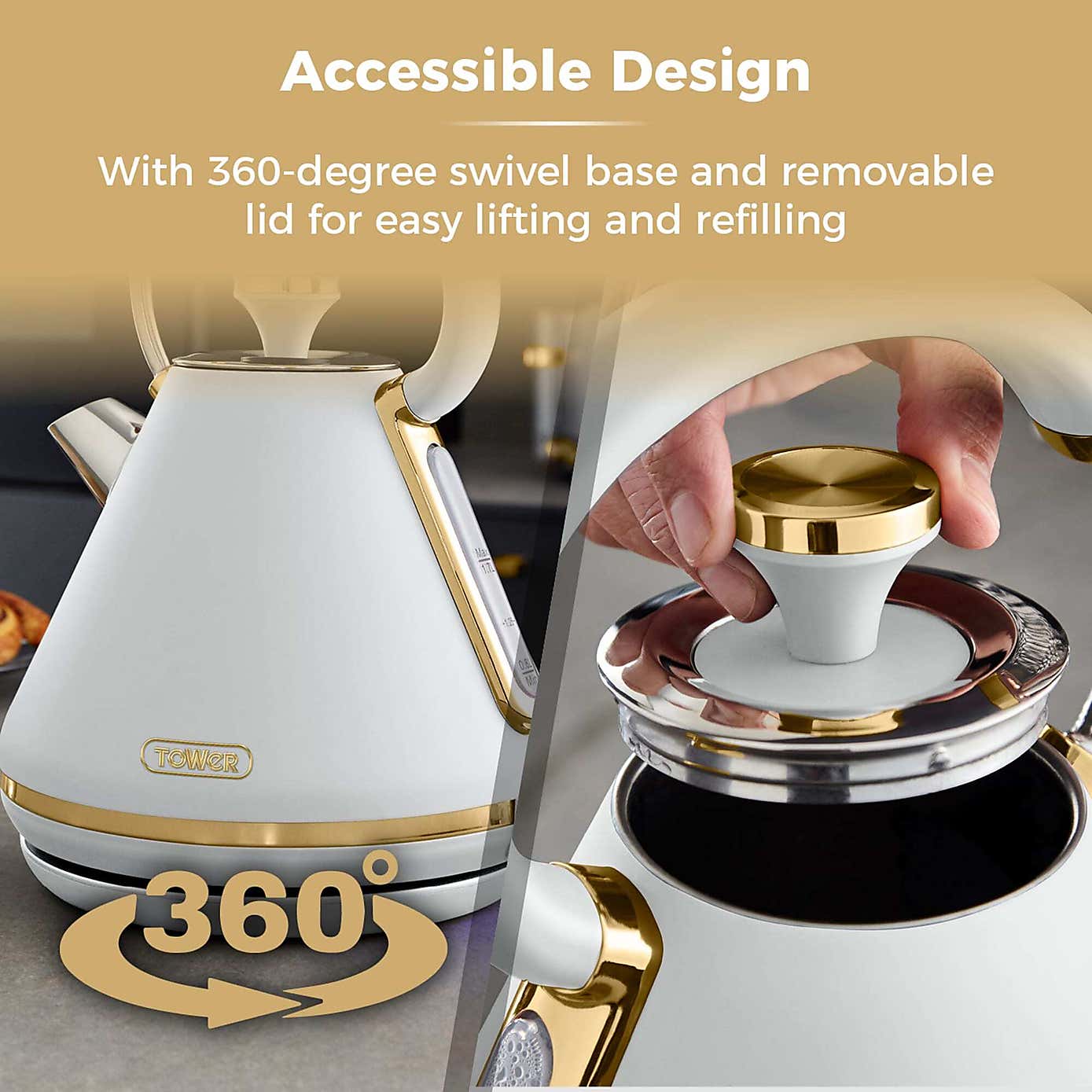 TOWER Cavaletto 1.7L Kettle