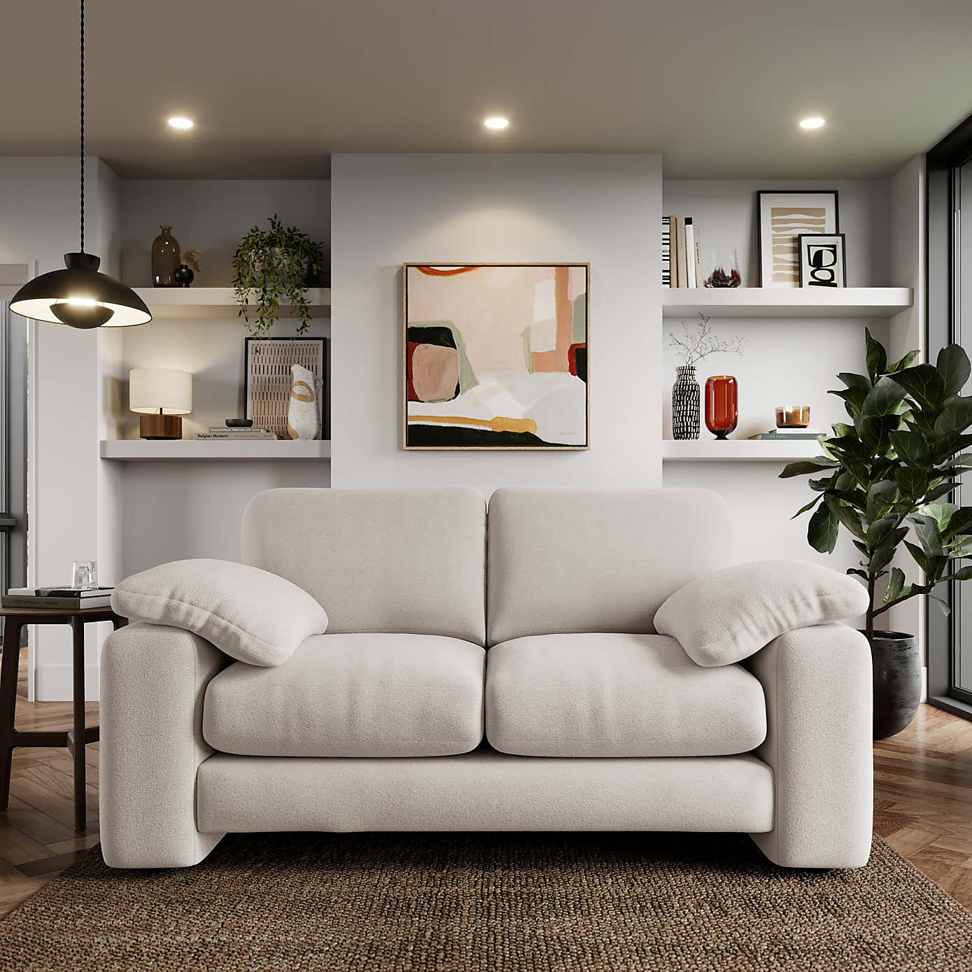 Magnus Cosy Weave 2 Seater Sofa