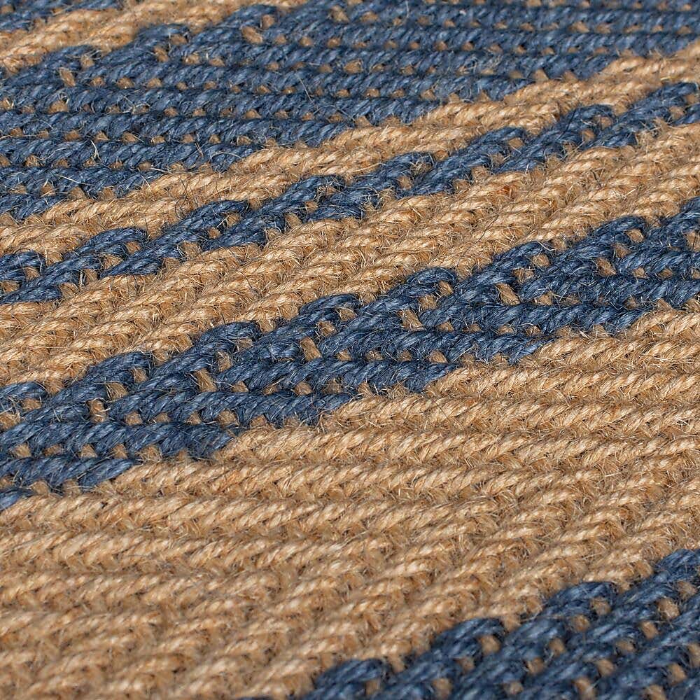 Churchgate Drayton Grey Striped Jute Rug