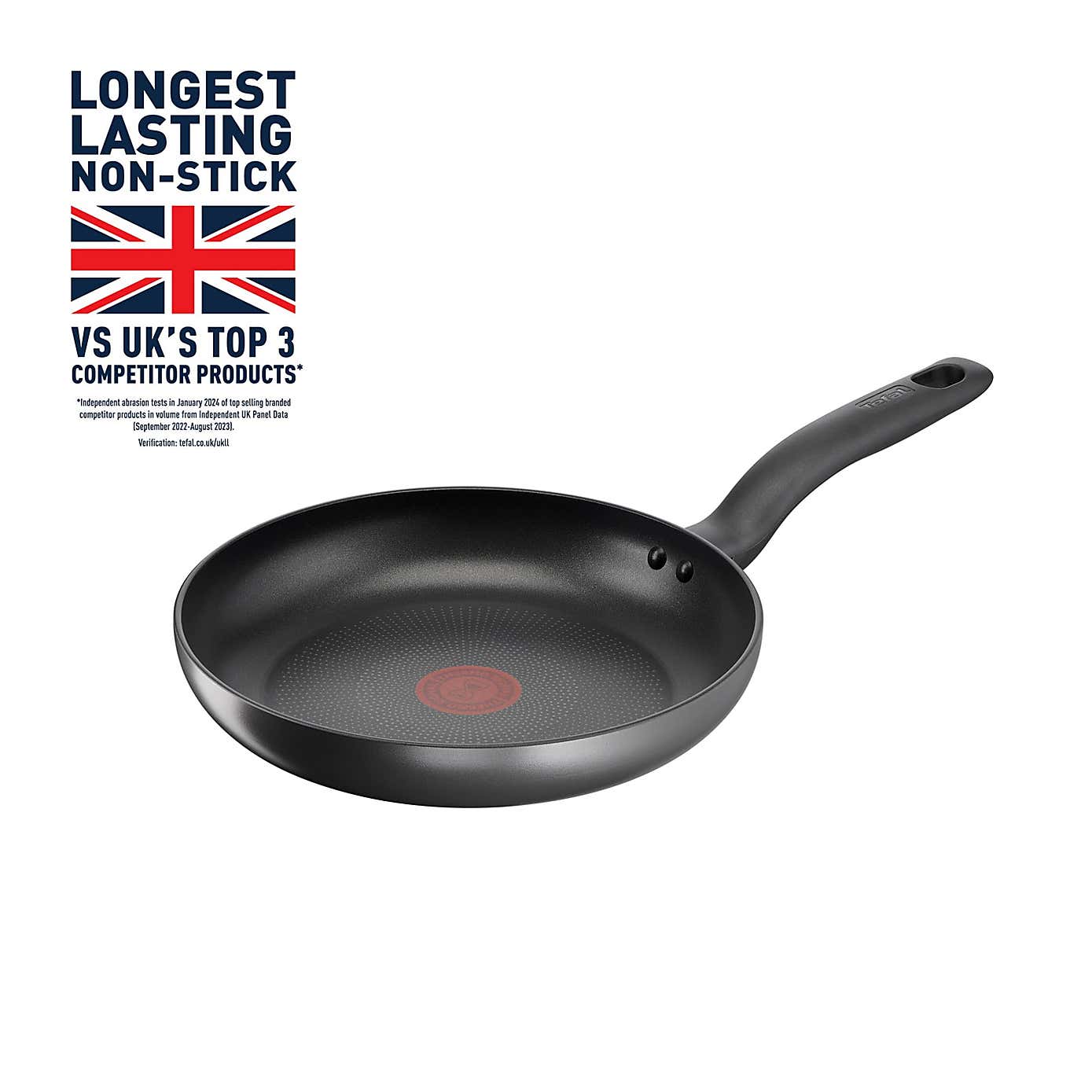 Tefal Titanium Ultra Non-Stick Aluminium Frying Pan, 24cm