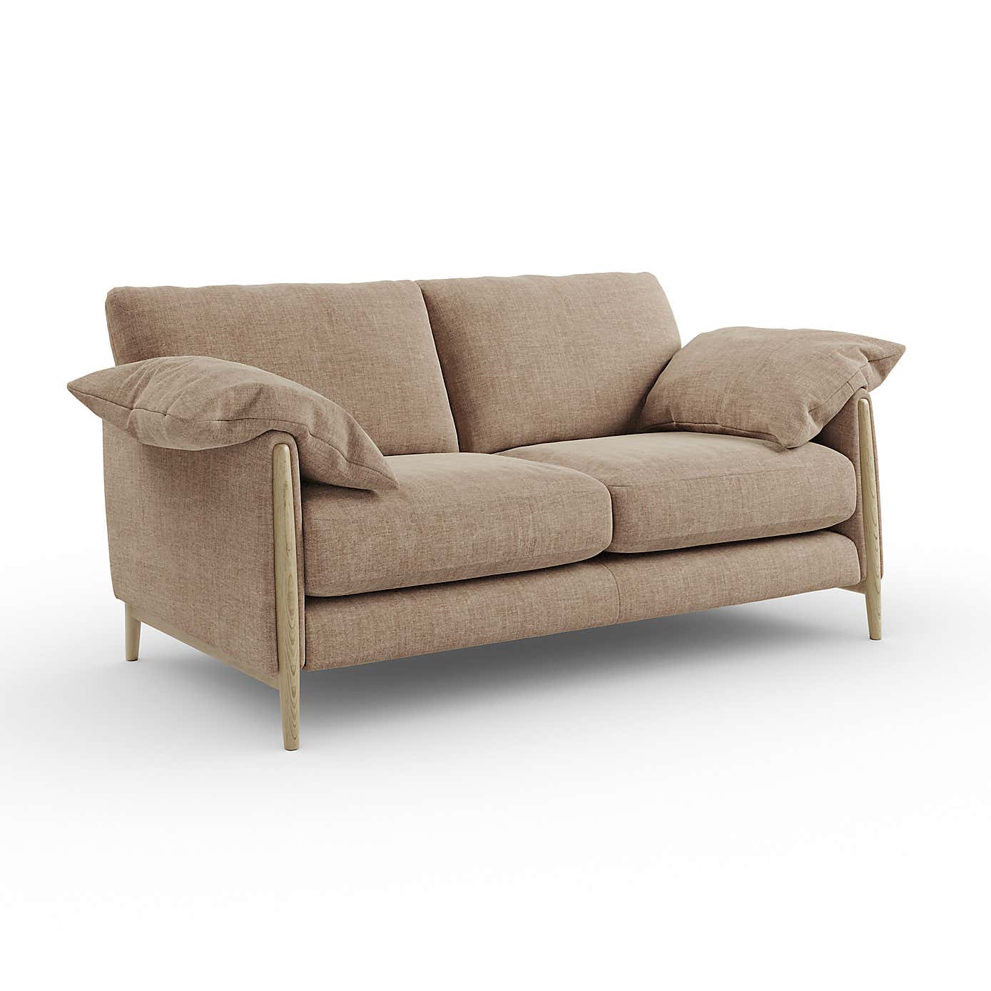 Hector Tonal Plush Chenille 3 Seater Sofa