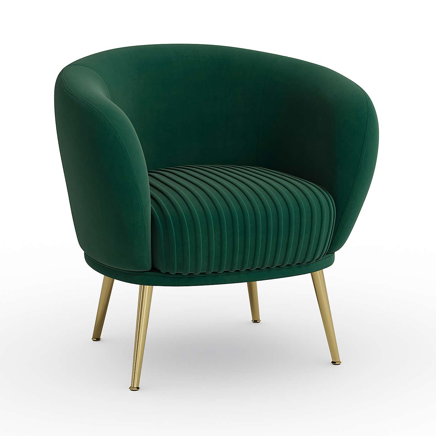 Bella Velvet Occasional Armchair