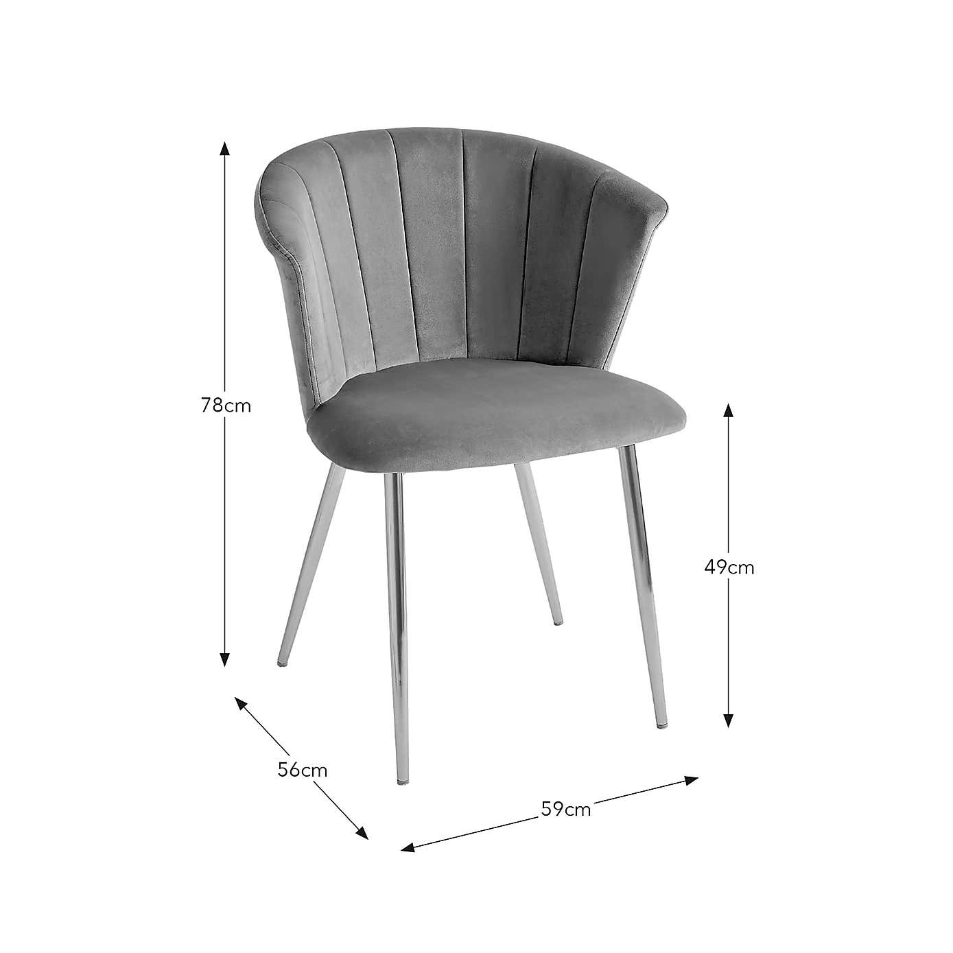 Kendall Velvet Chair