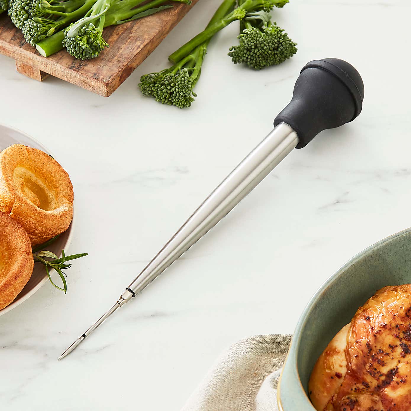 Gourmet Stainless Steel Baster