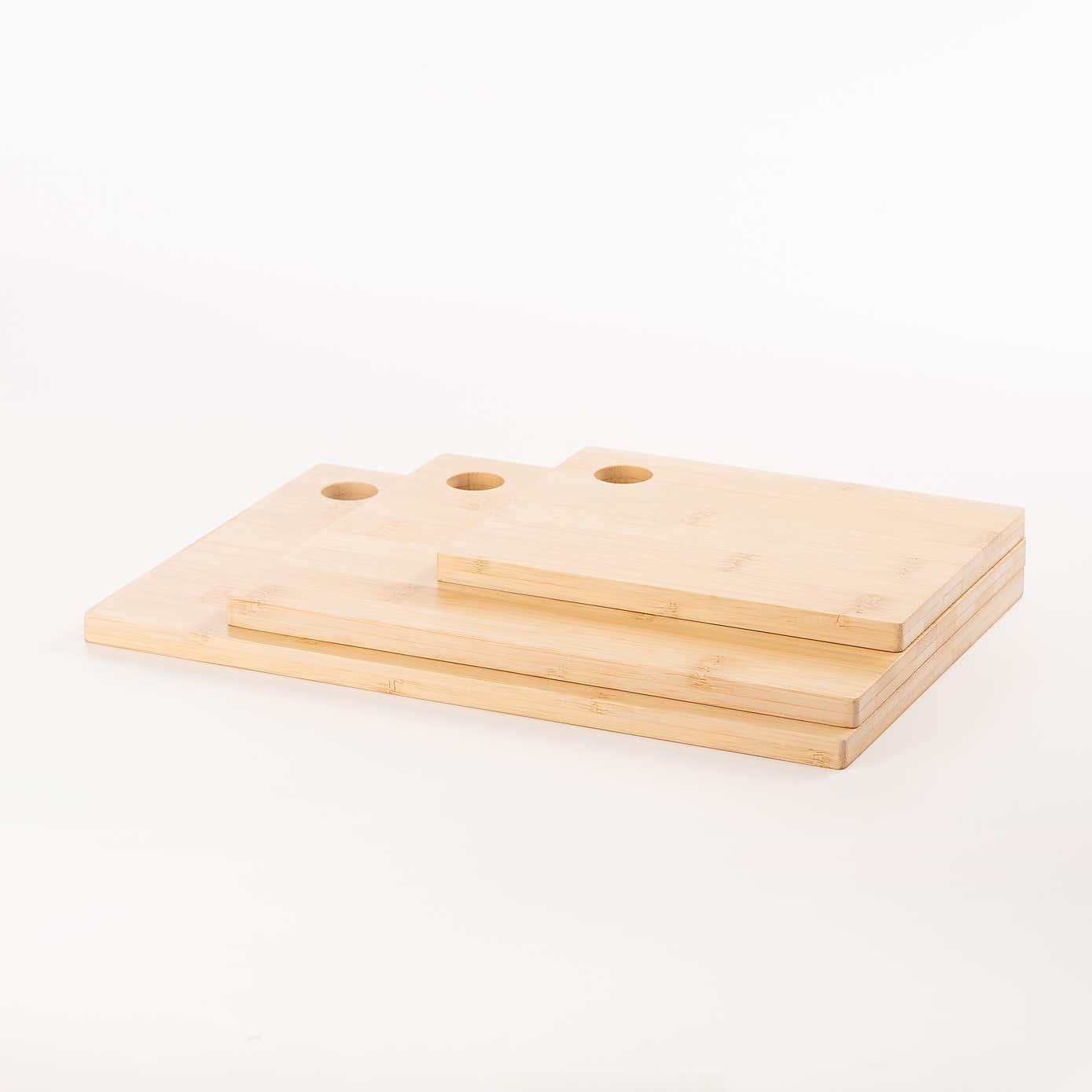 Bamboo 3pc cutting board set