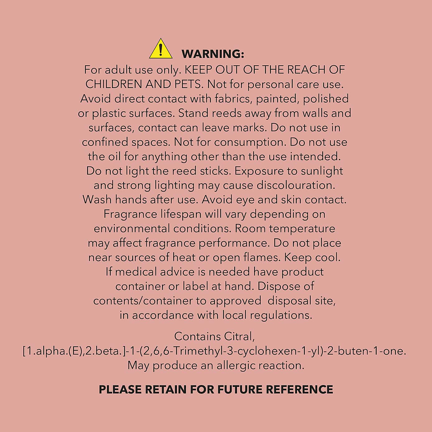 Wild Rhubarb Diffuser