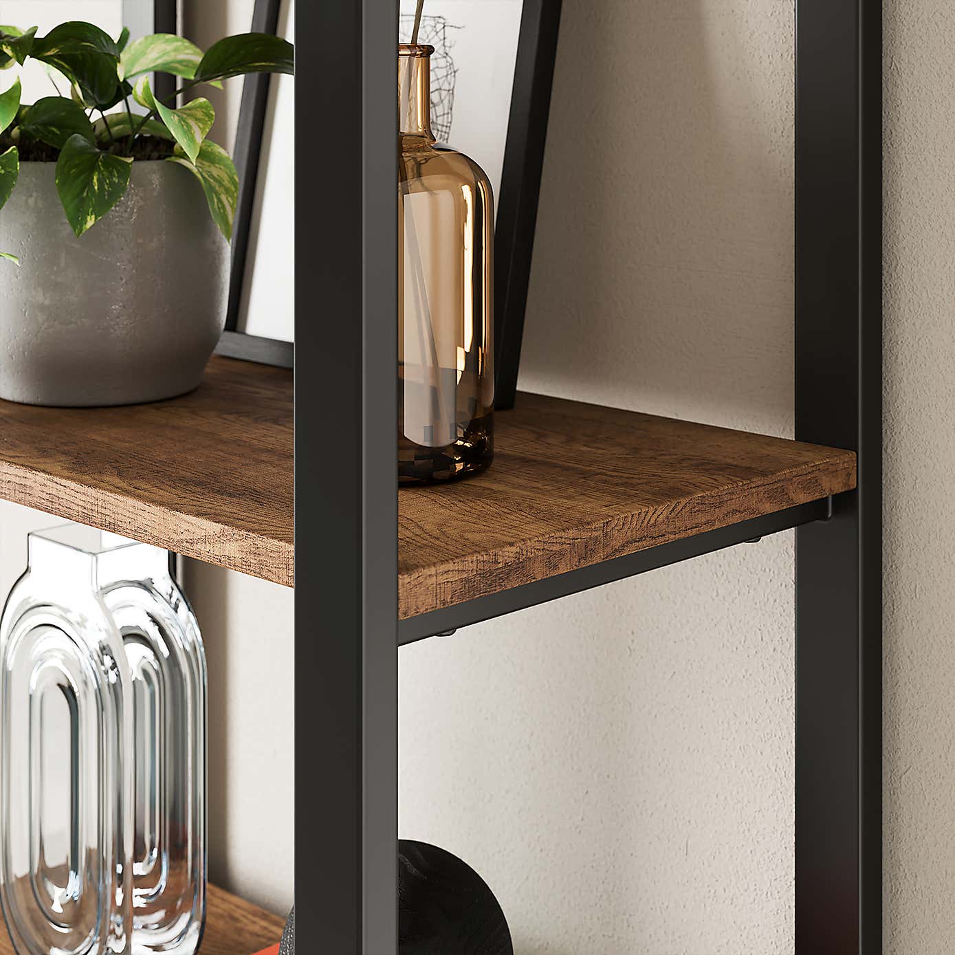 Freddie Bookcase Oak Effect