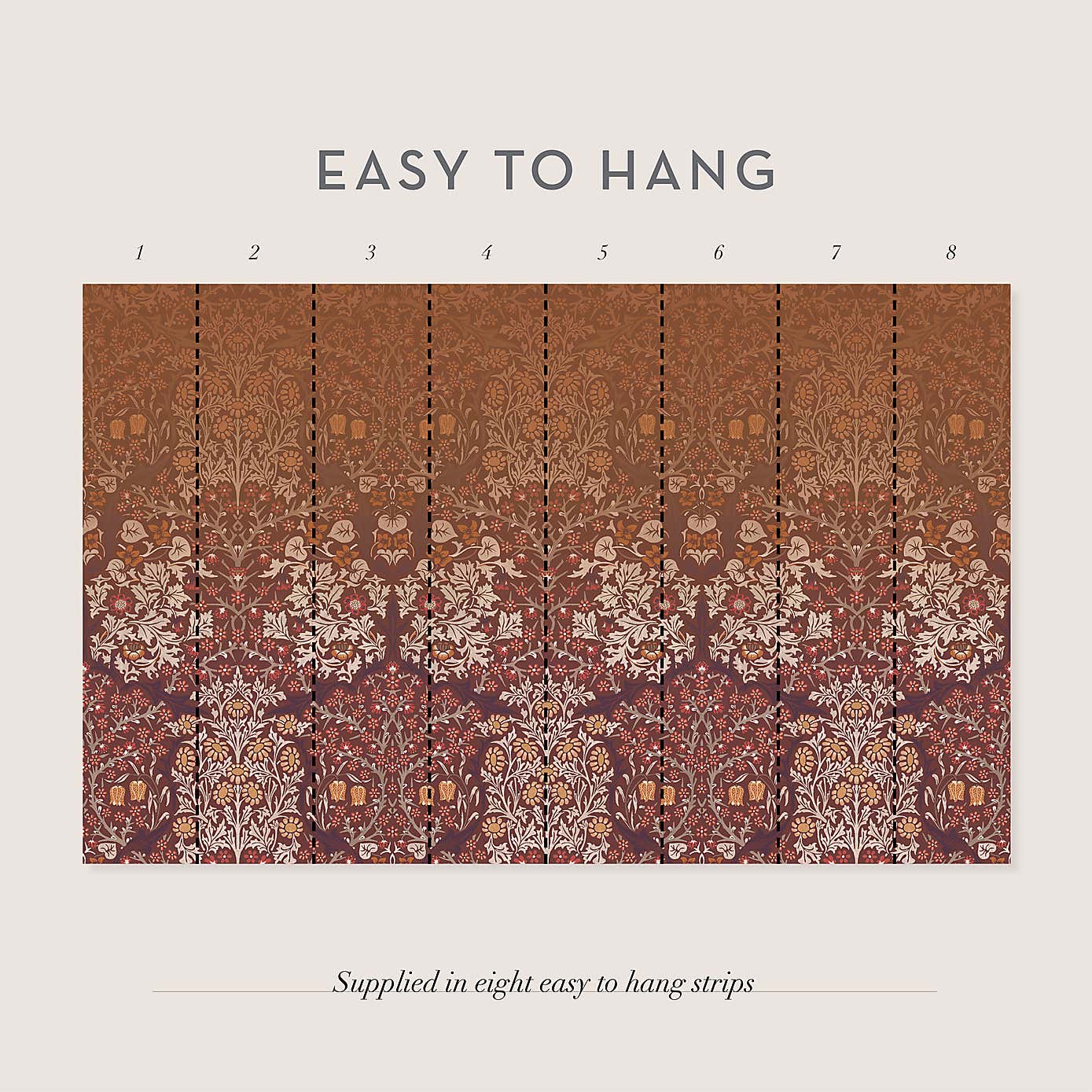 William Morris Blackthorn Wall Mural