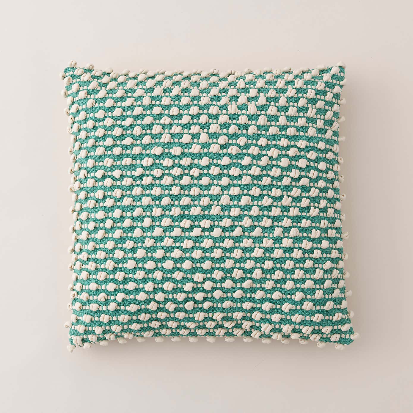 Jersey Bobble Square Cushion