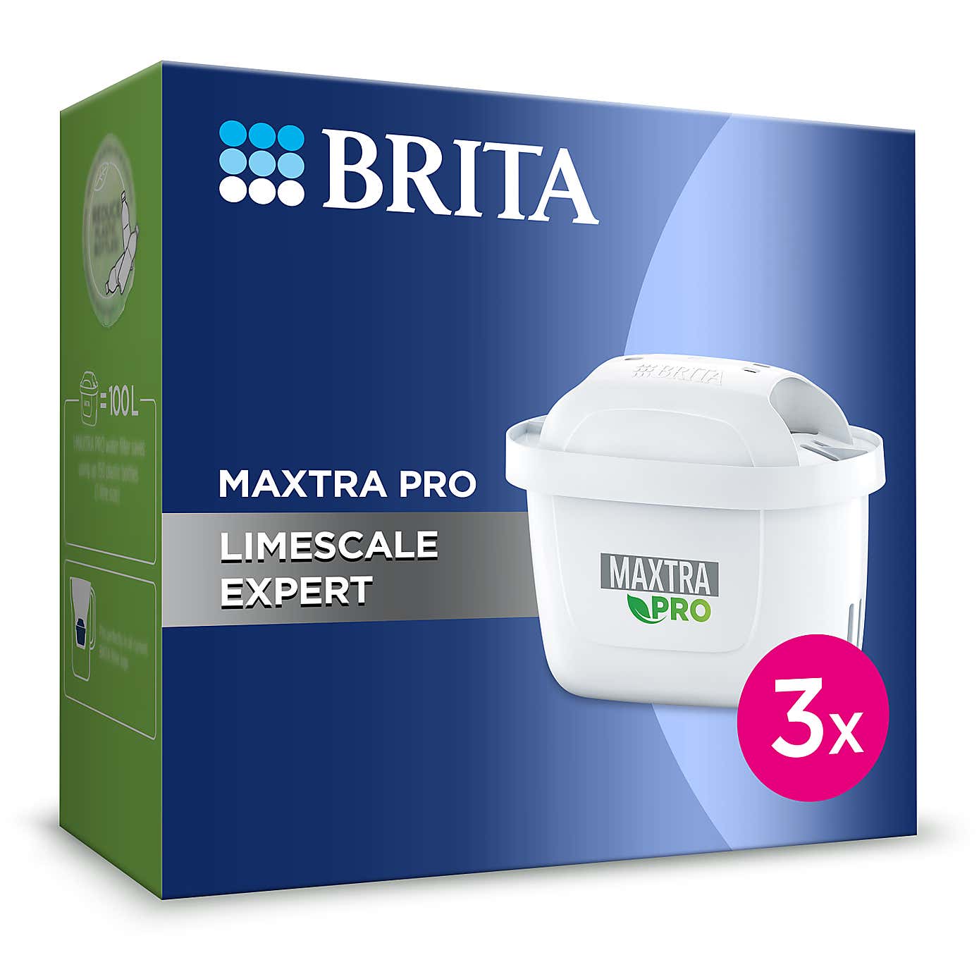 BRITA MaxtraPro Limescale Expert Cartridges - 3 Pack