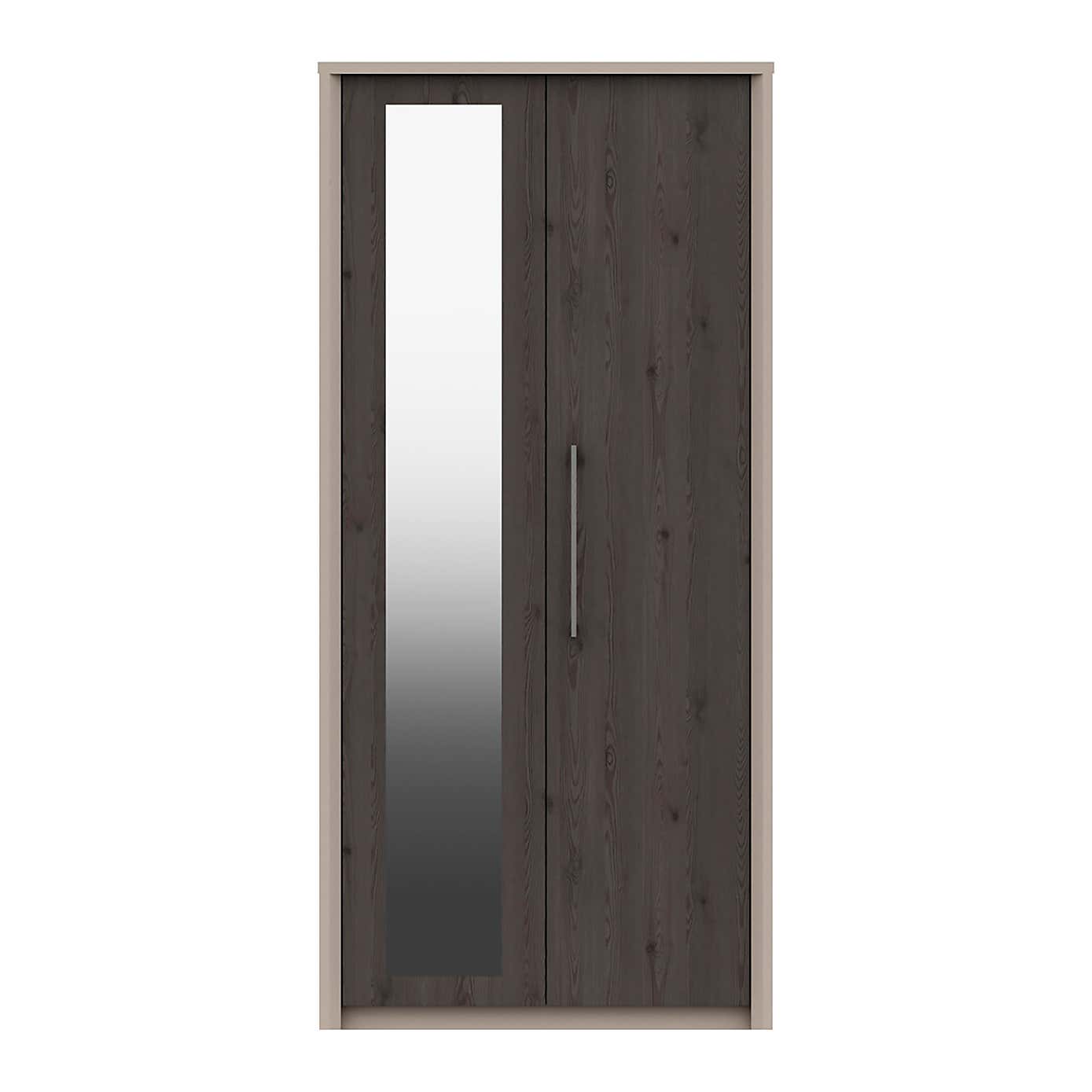 Dolan Anthracite 2 Door Wardrobe