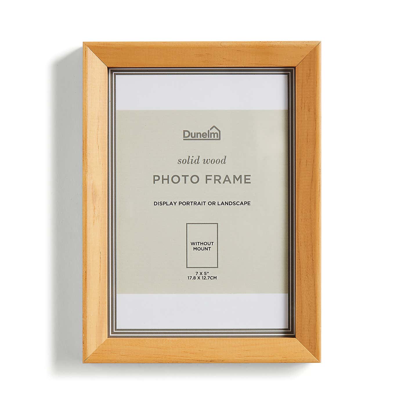 Solid Wood Edge Photo Frame
