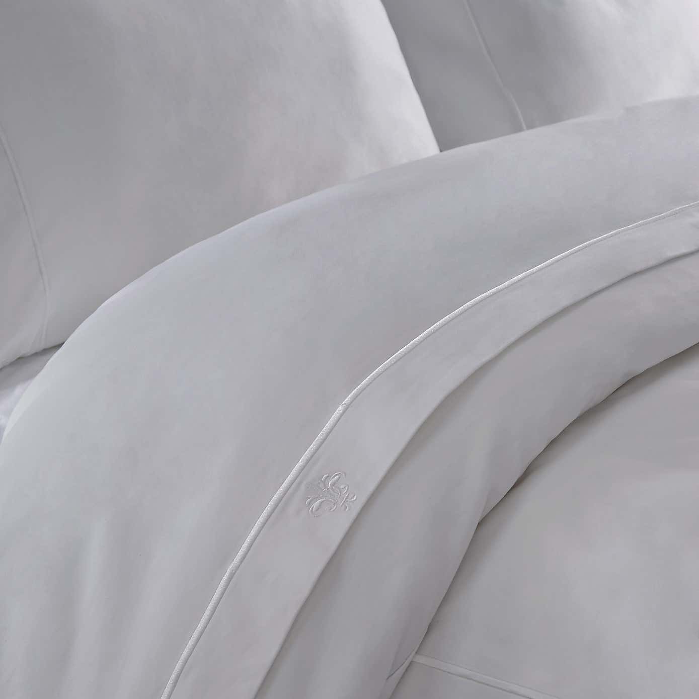 Dorma Egyptian Cotton 1000 Thread Count Cream Flat Sheet
