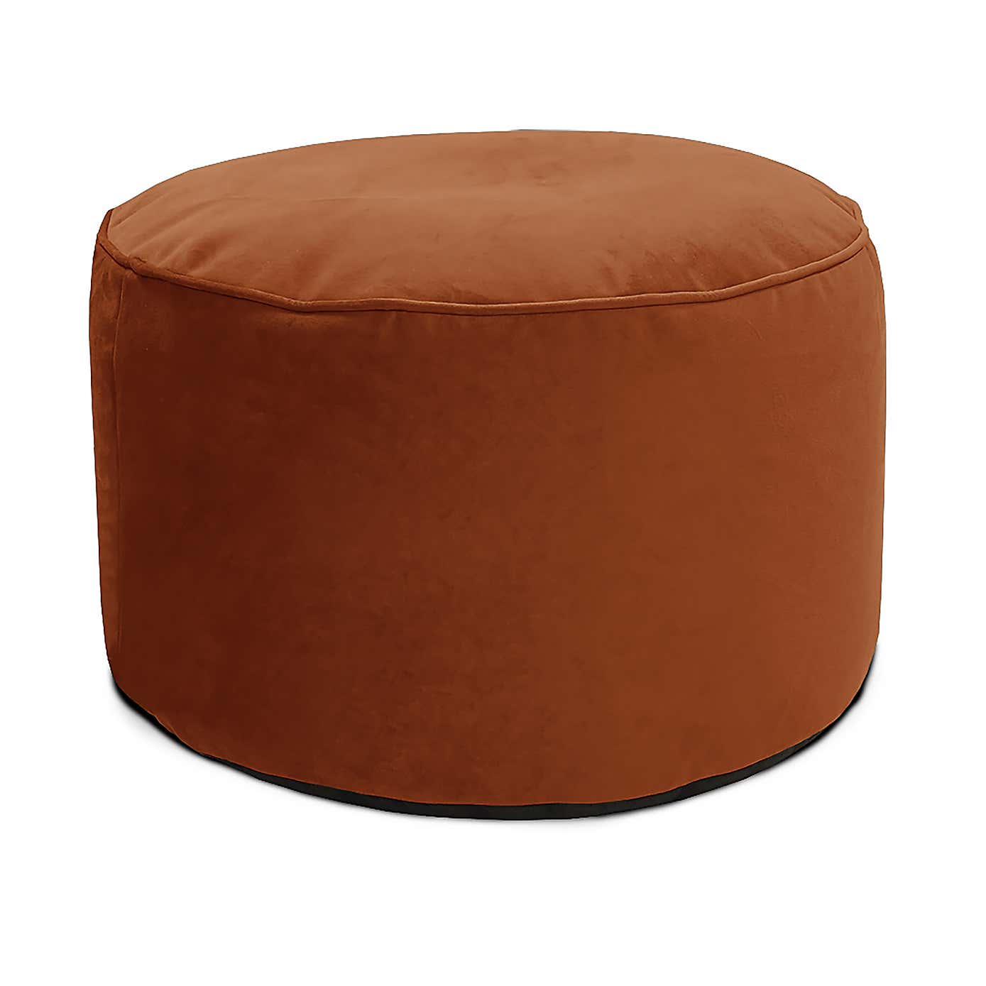 Ru Comfy Velvet Bean Bag Pouffe