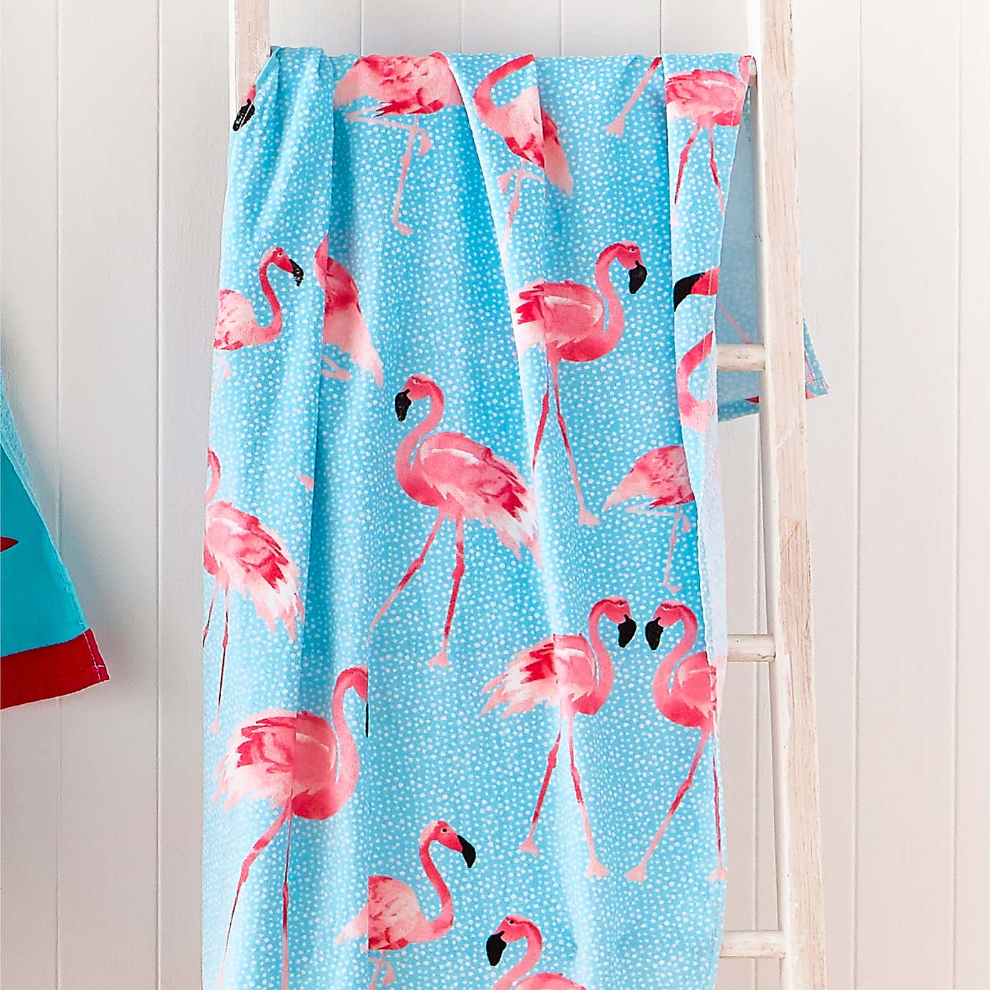 Catherine Lansfield Flamingo Beach Towel