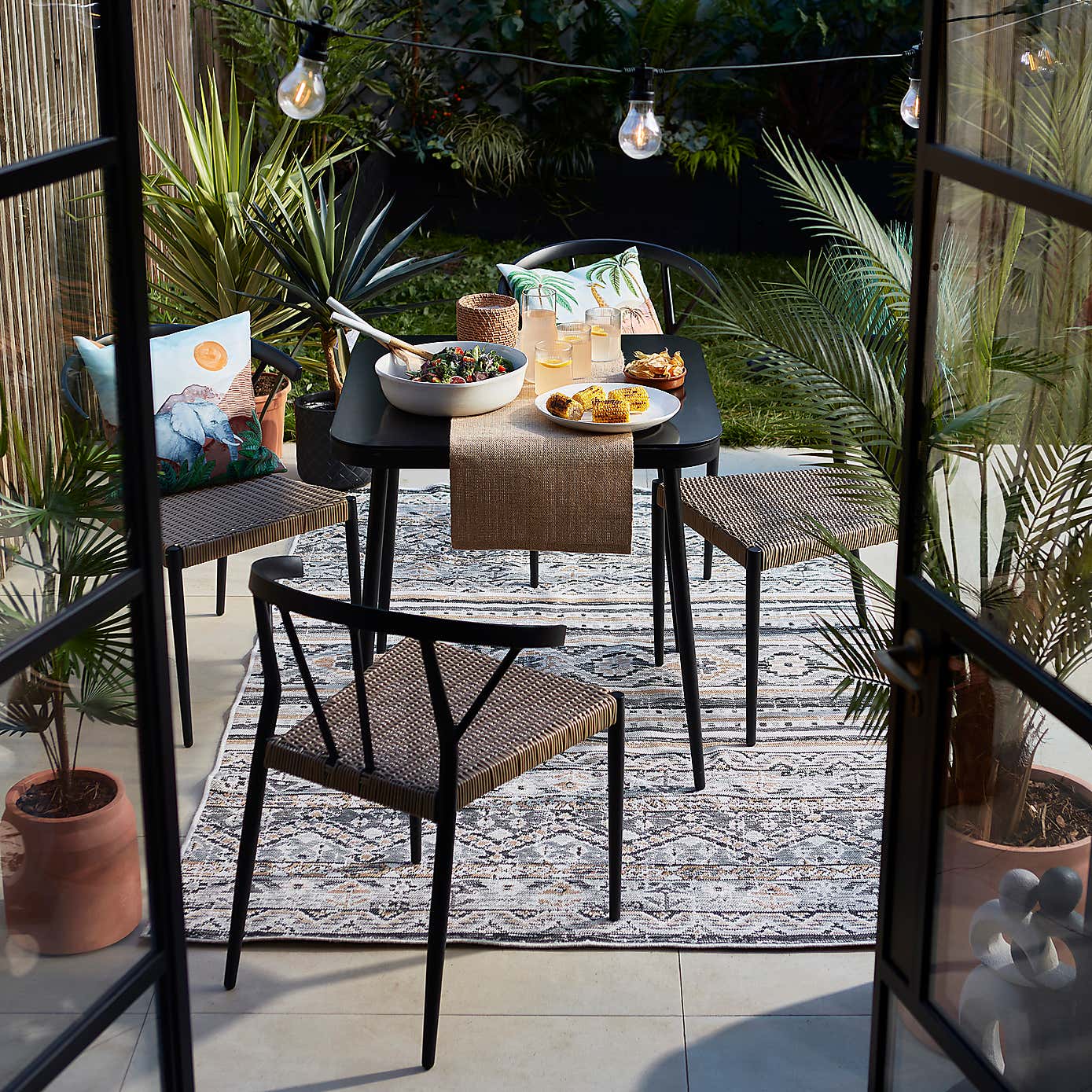 Amalfi White Serving Bowl