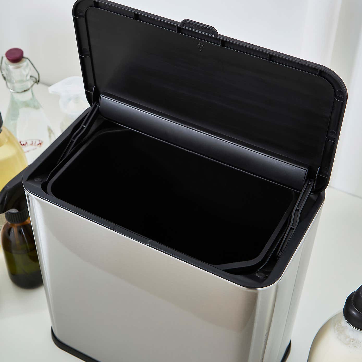 Under Sink 8L Bin Stainless Steel