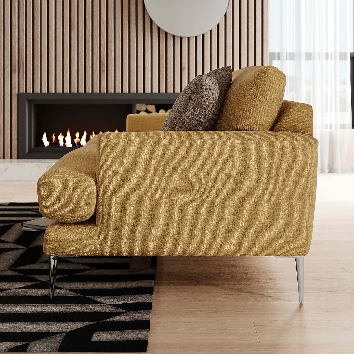 Lawson Chunky Tonal Weave 2 Seater Sofa