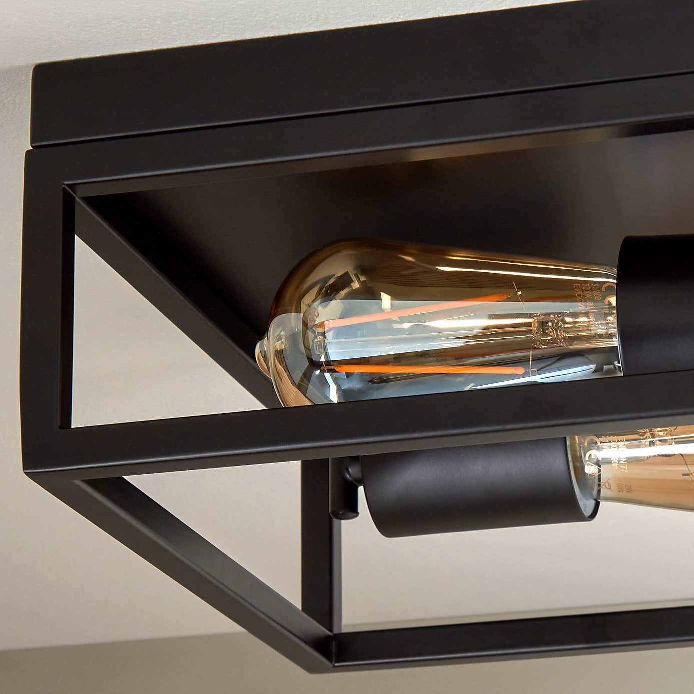 Bathroom London 2 Light Flush Fitting