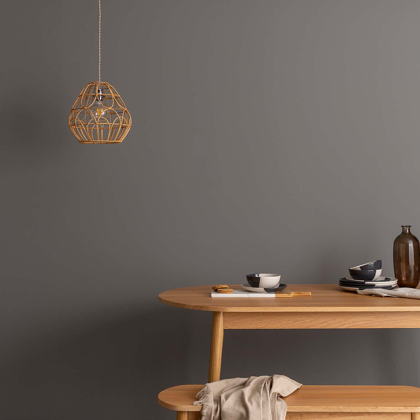 Dunelm Steeple Grey Matt Emulsion Paint