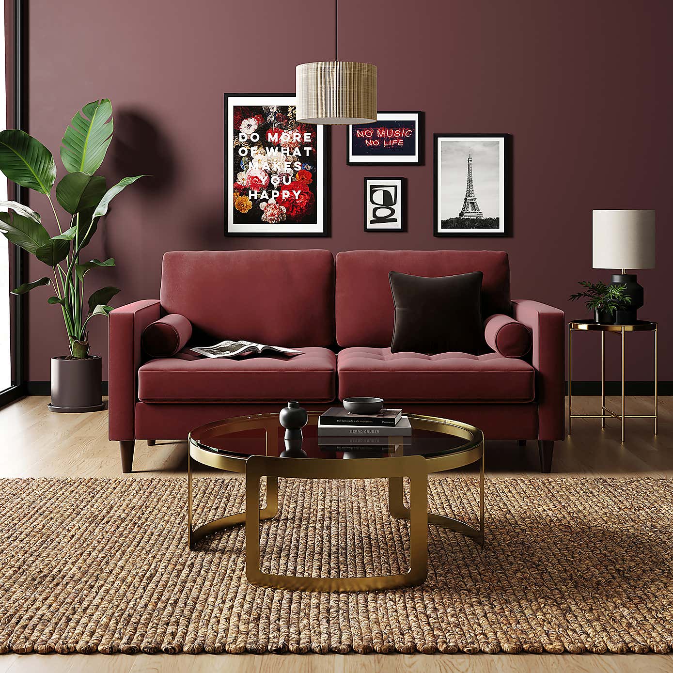 Zoe Velvet 3 Seater Double Sofa Bed