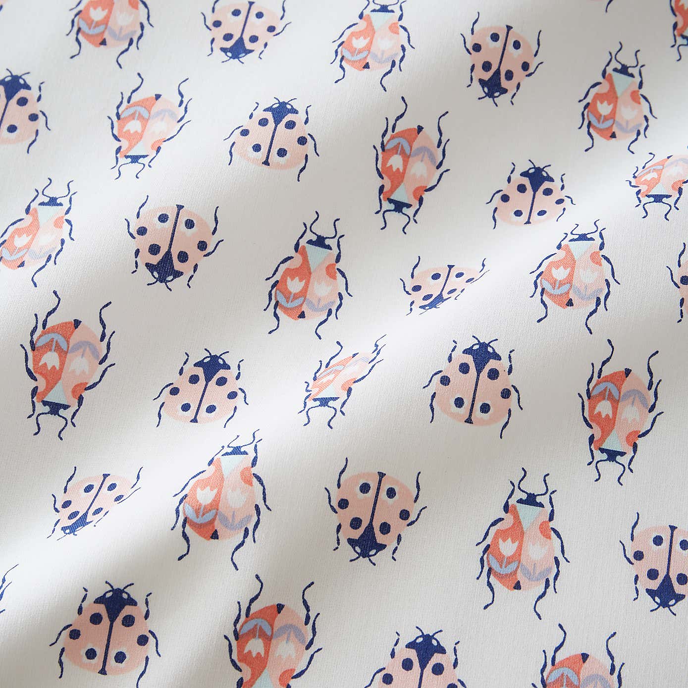 Kaleidoscope Bugs Reversible Duvet Cover and Pillowcase Set