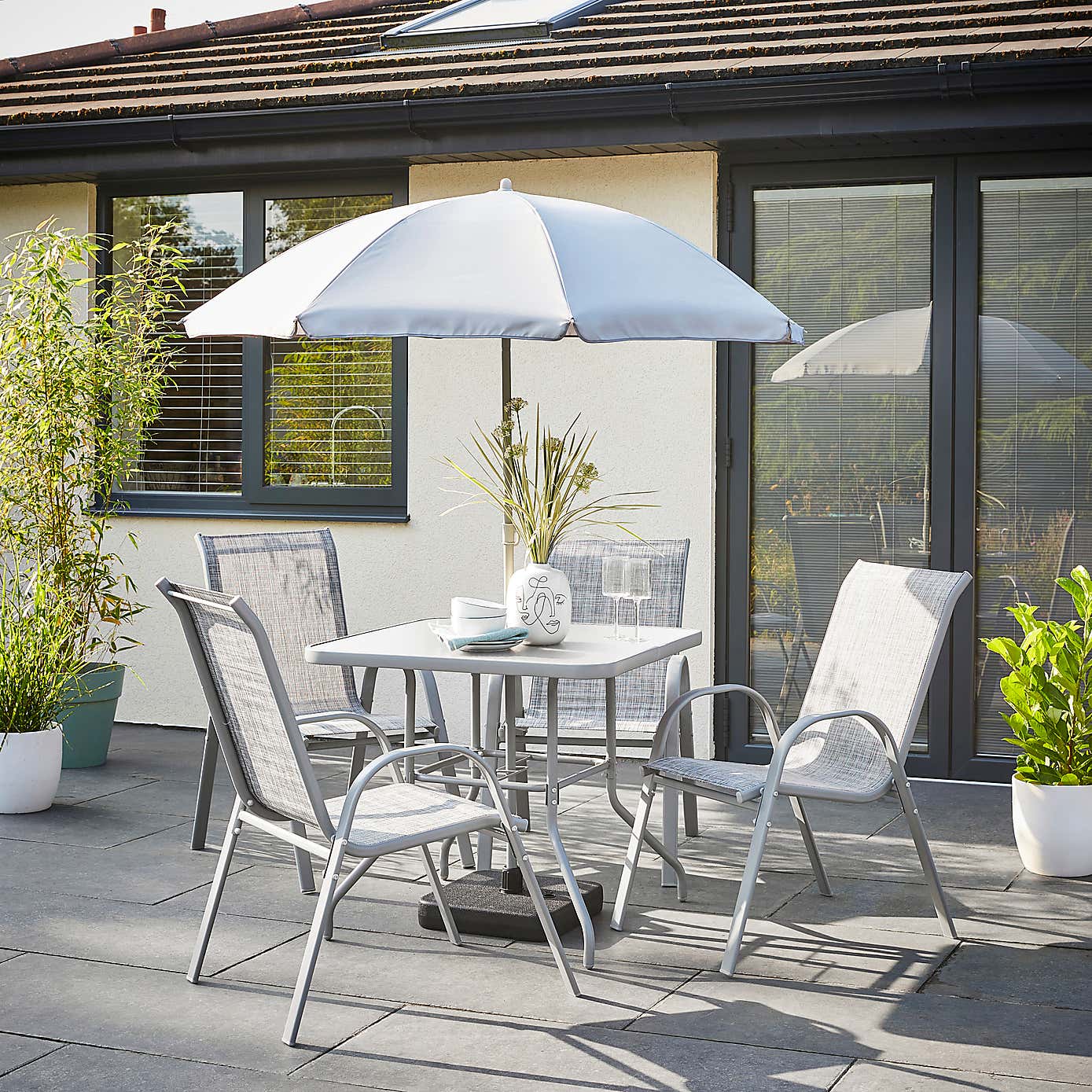 6 Piece Garden Dining Set